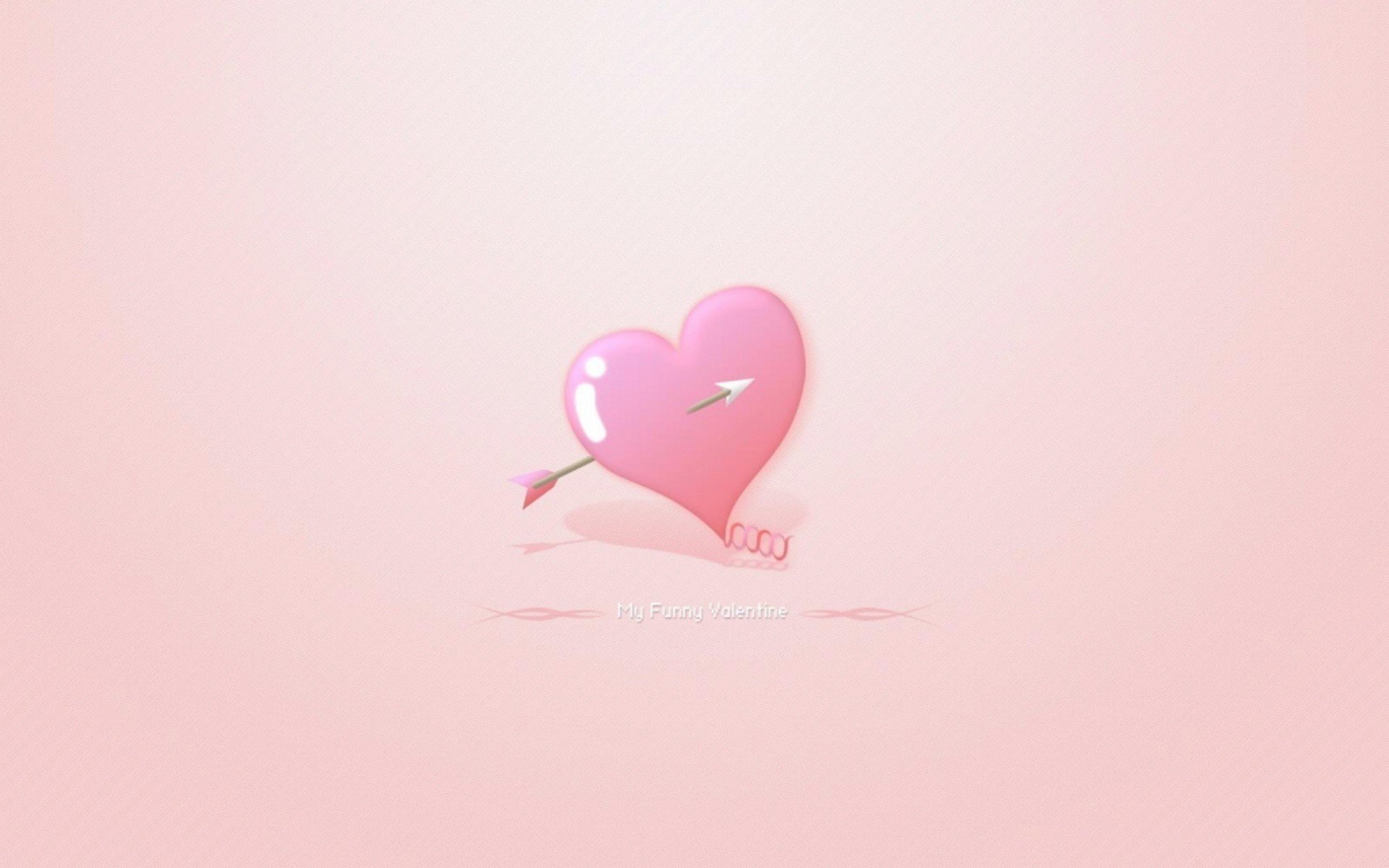 cupid s arrow heart pink color pink background heart