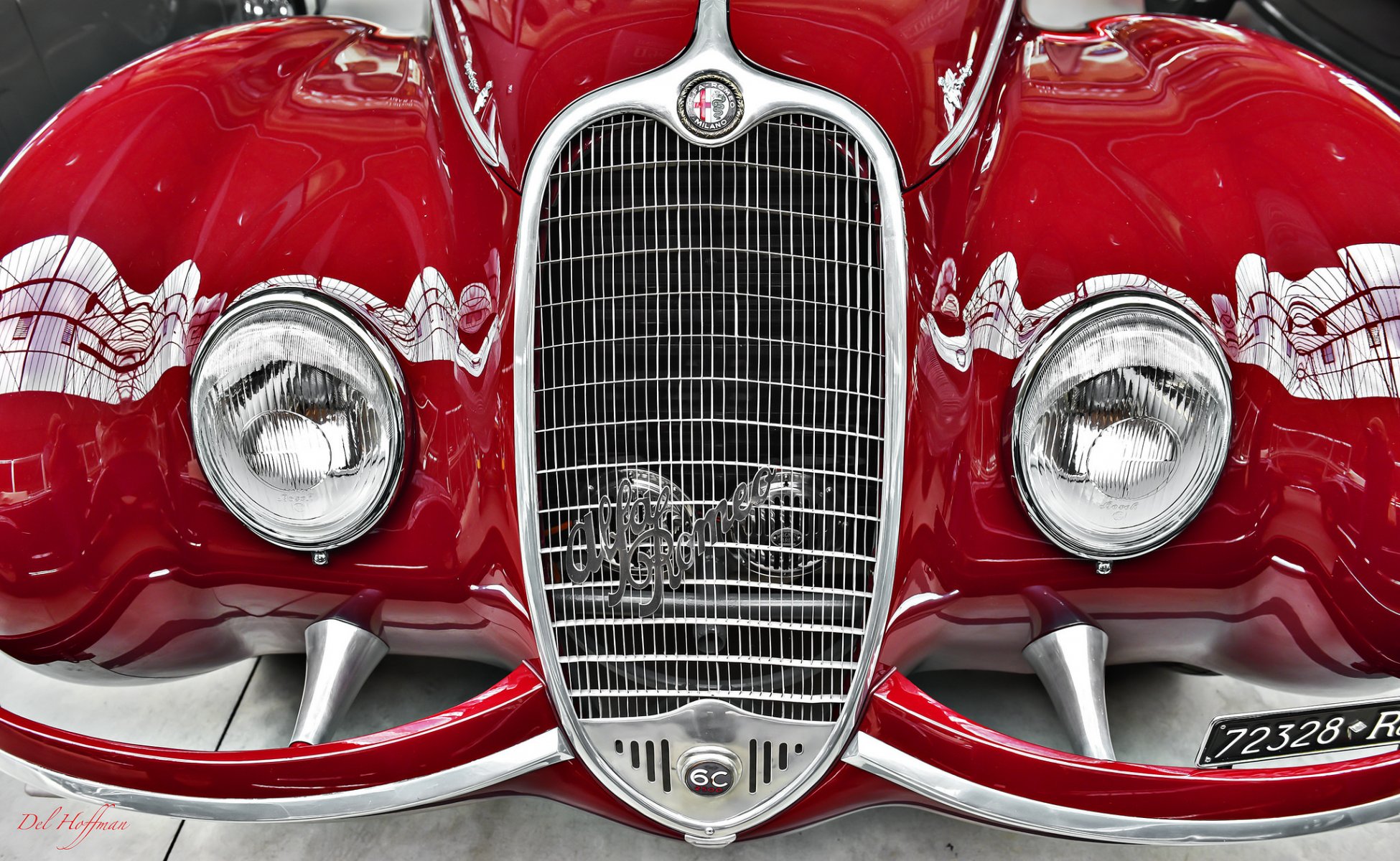 alfa romeo red light