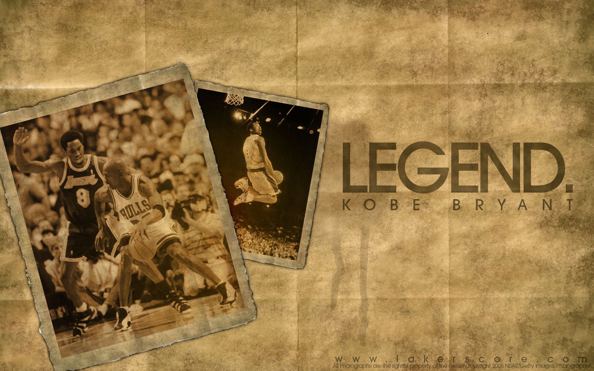 old photos yellow paper kobe bryant legends nba basketball player sport basketball legend retro old