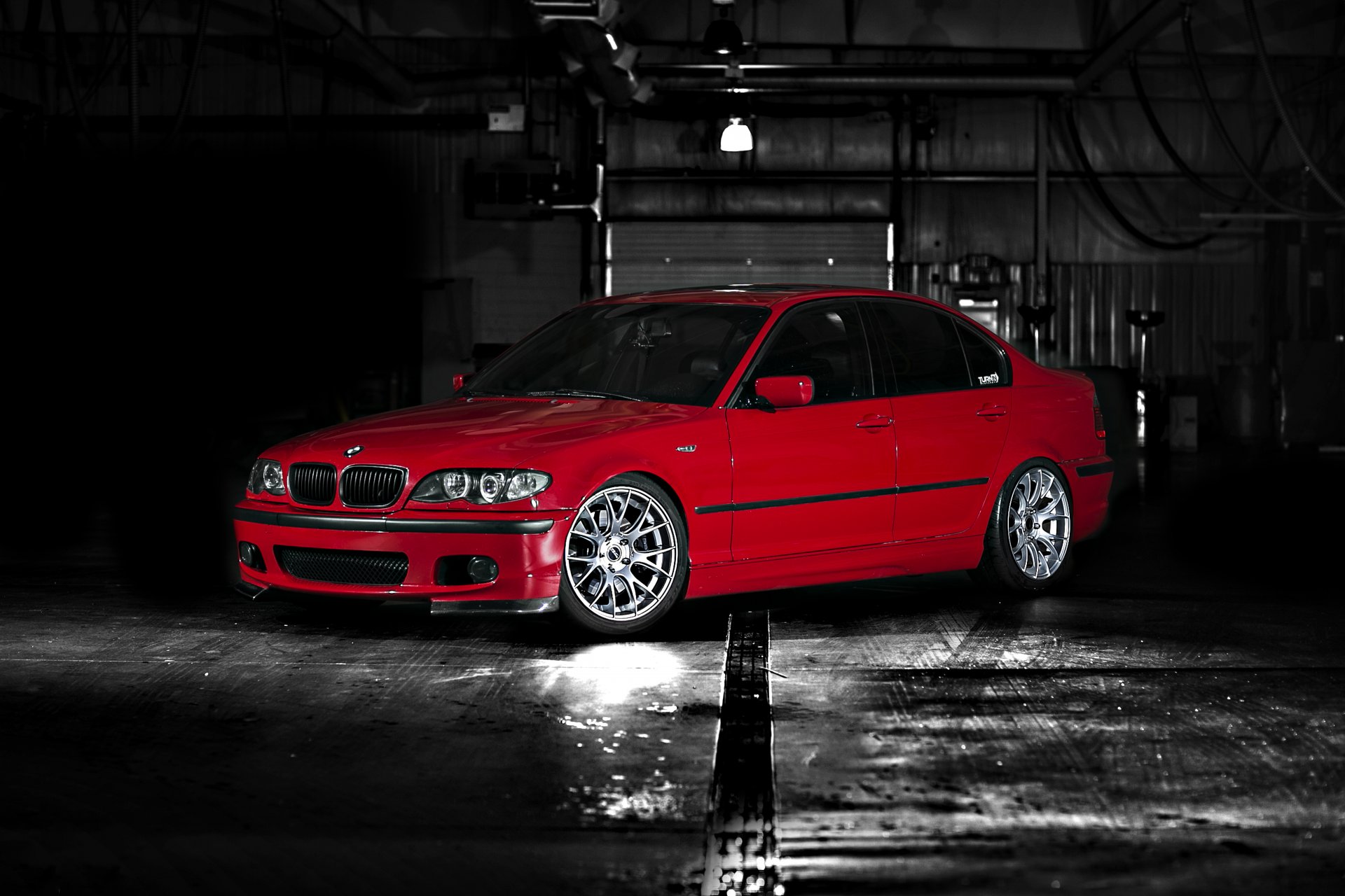 bmw e46 330i bmw profile red