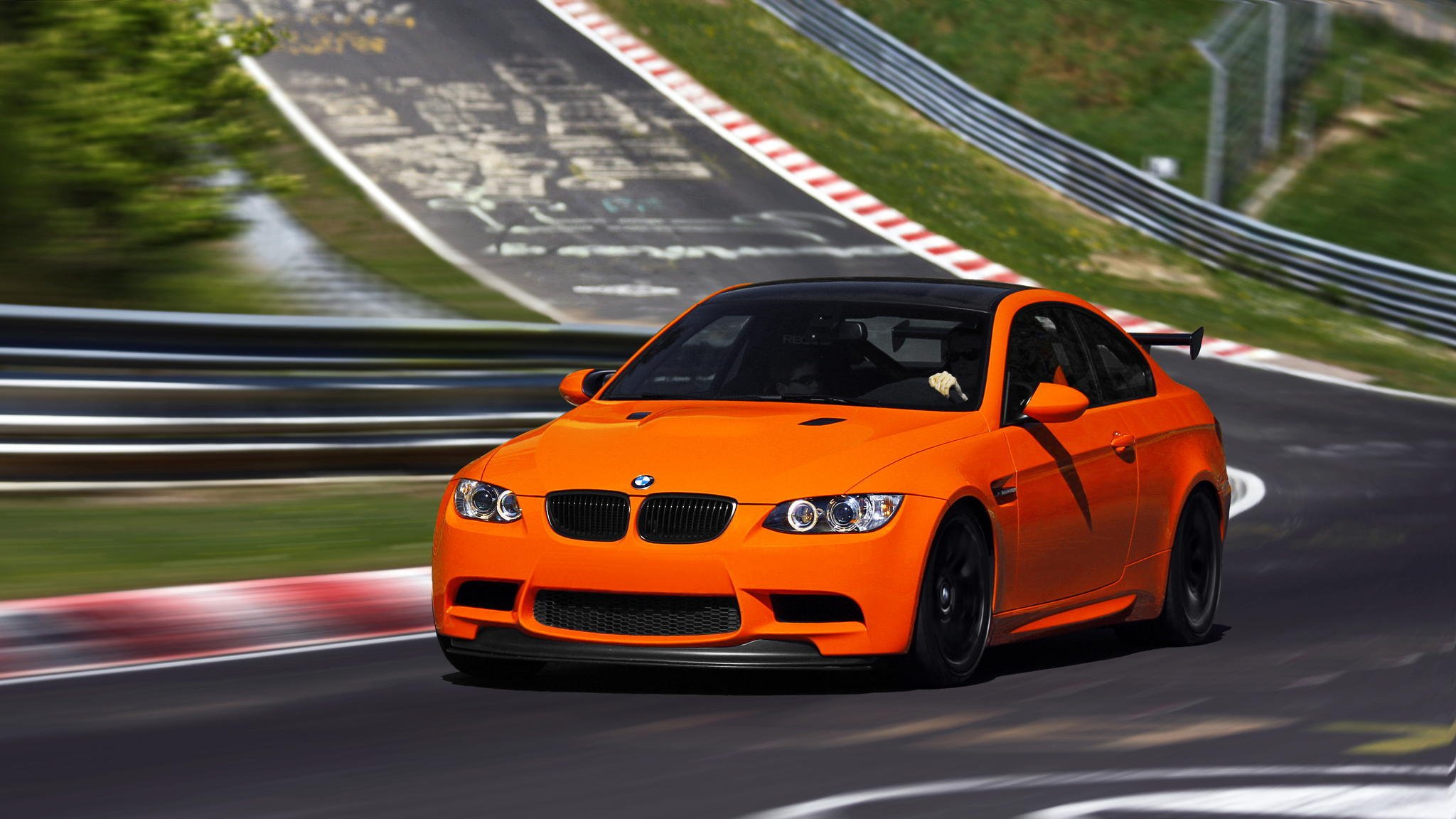 bmw e92 m3 gts orange bmw orange highway