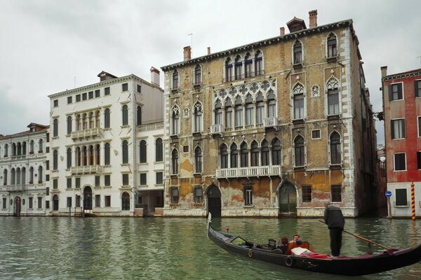 A gondola ride along the canals of Venice