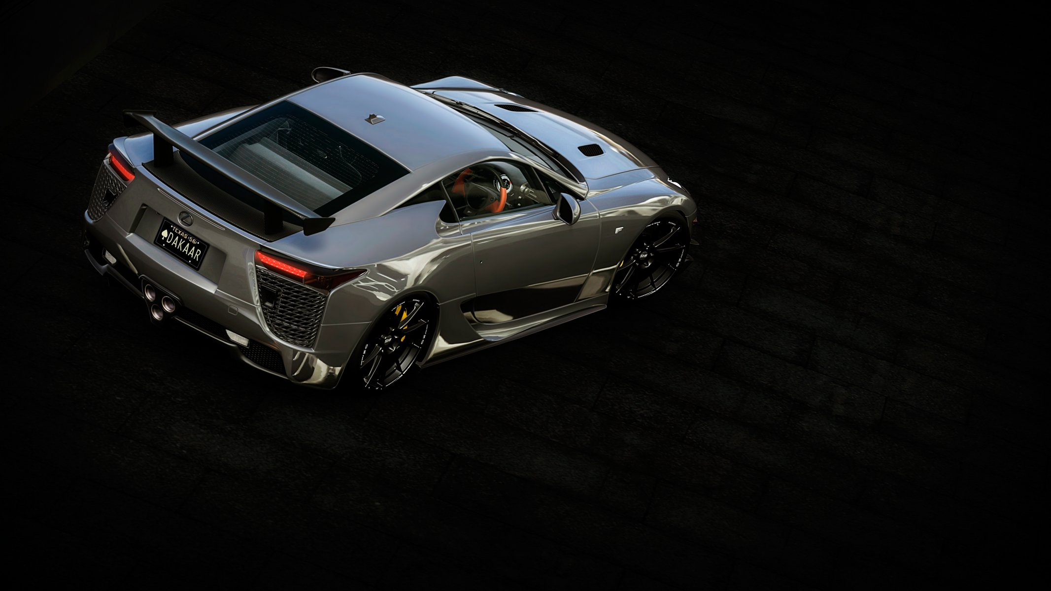 lexus lfa views from the top