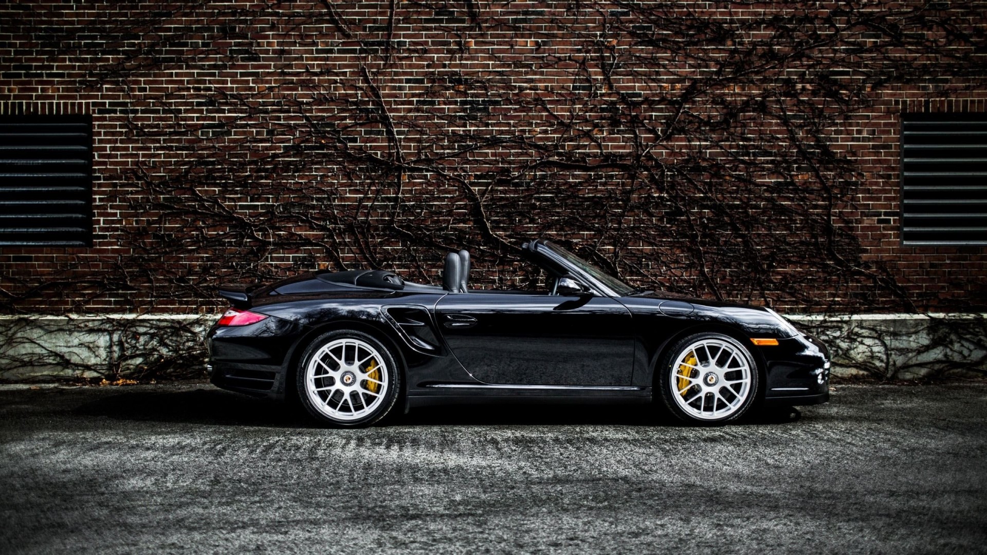 porsche turbo vehicles sports car car convertible