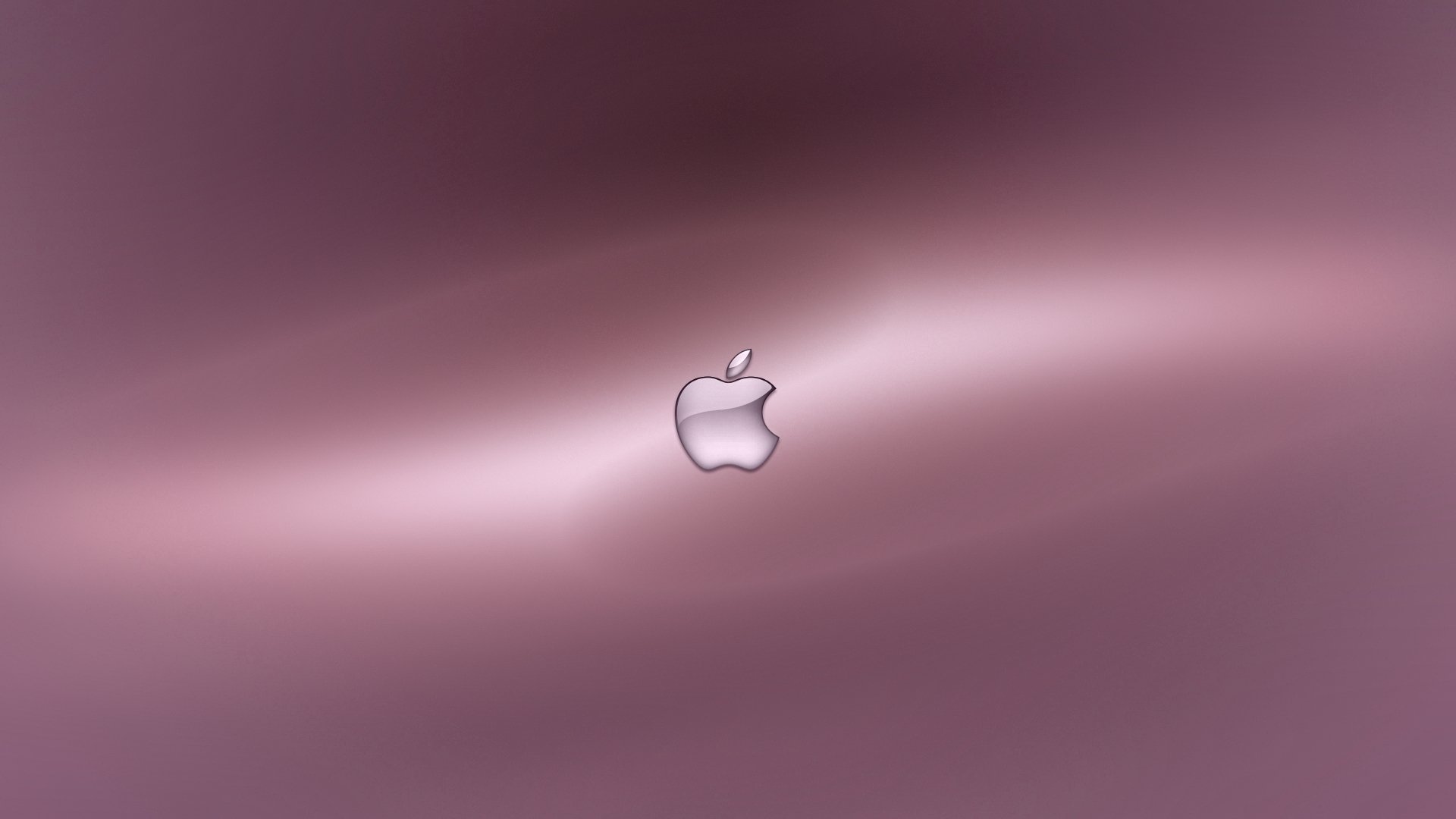 apple background pink