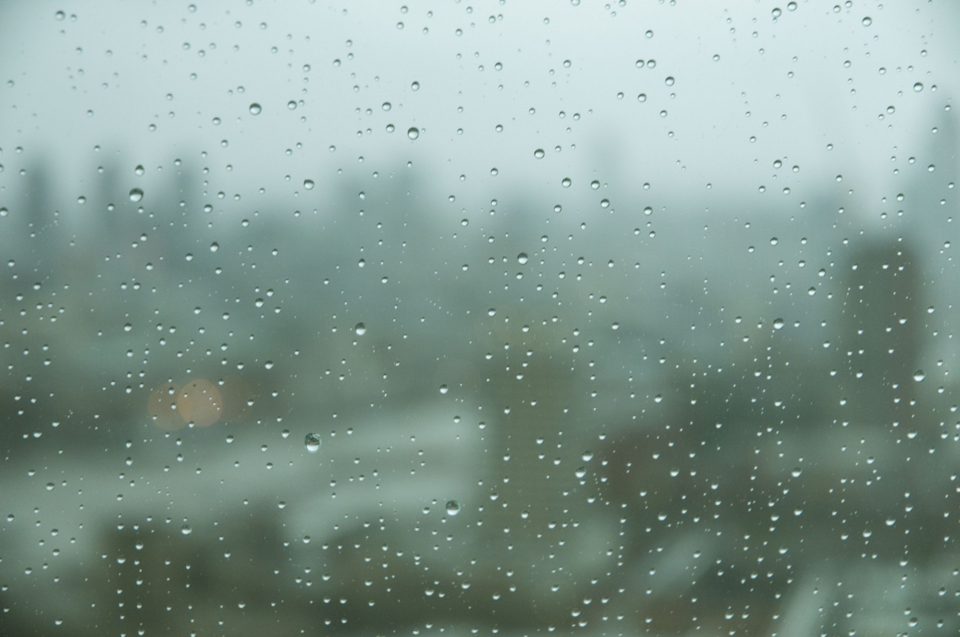 water rain bokeh falls drop