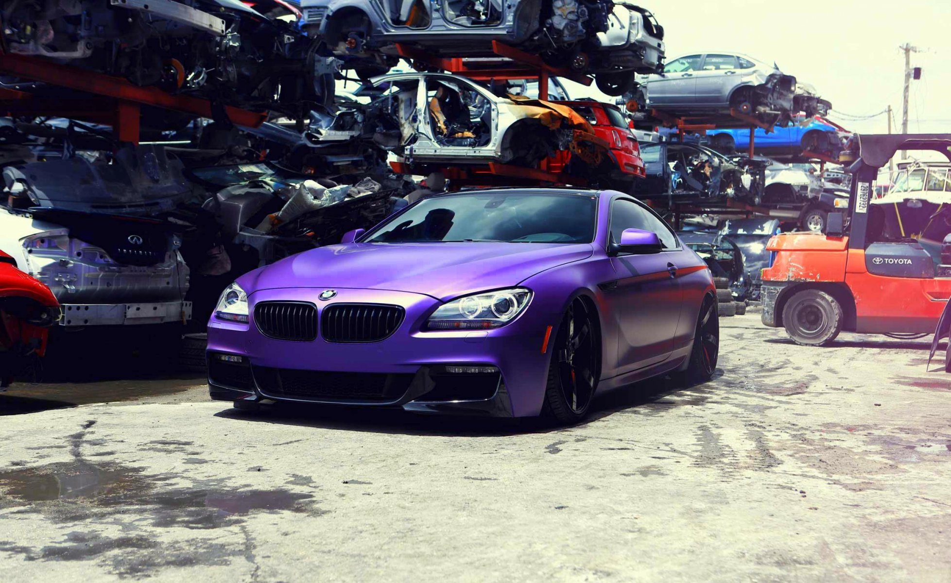 bmw 650i vossen front