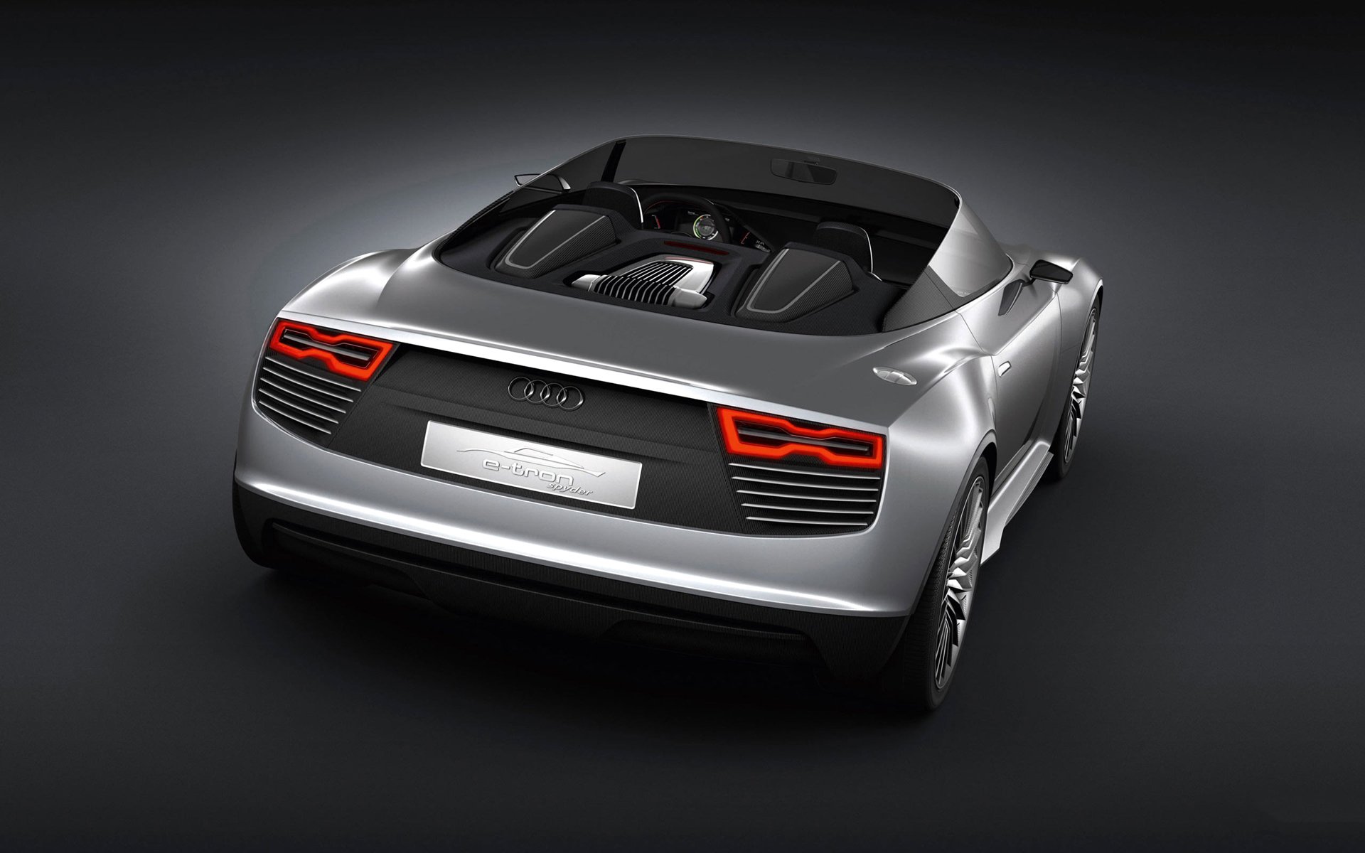 audi e-tron spyder convertible concept