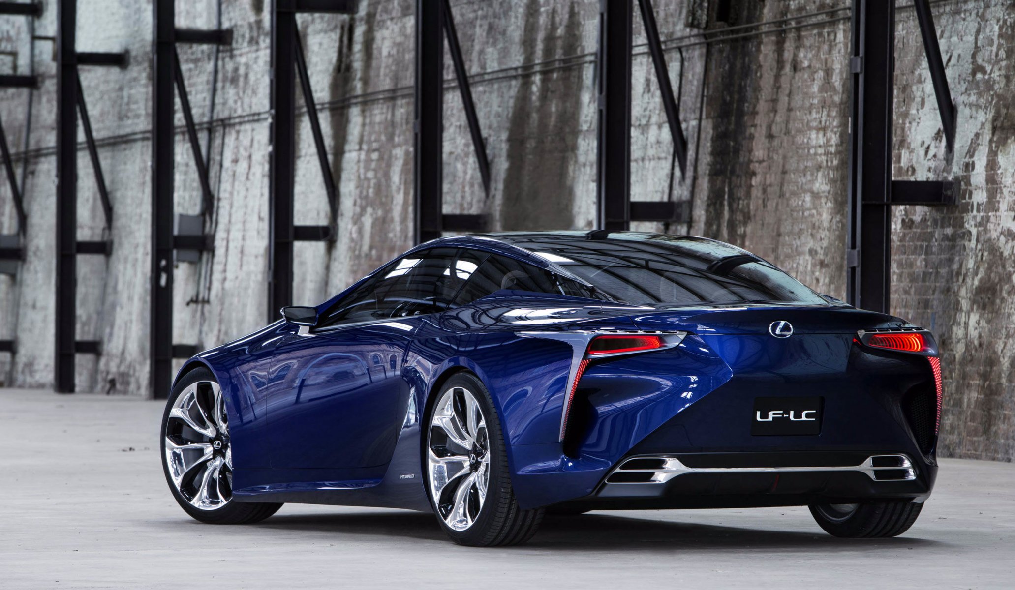 lexus lf-lc blue concept concept lexus rear view lf-lc