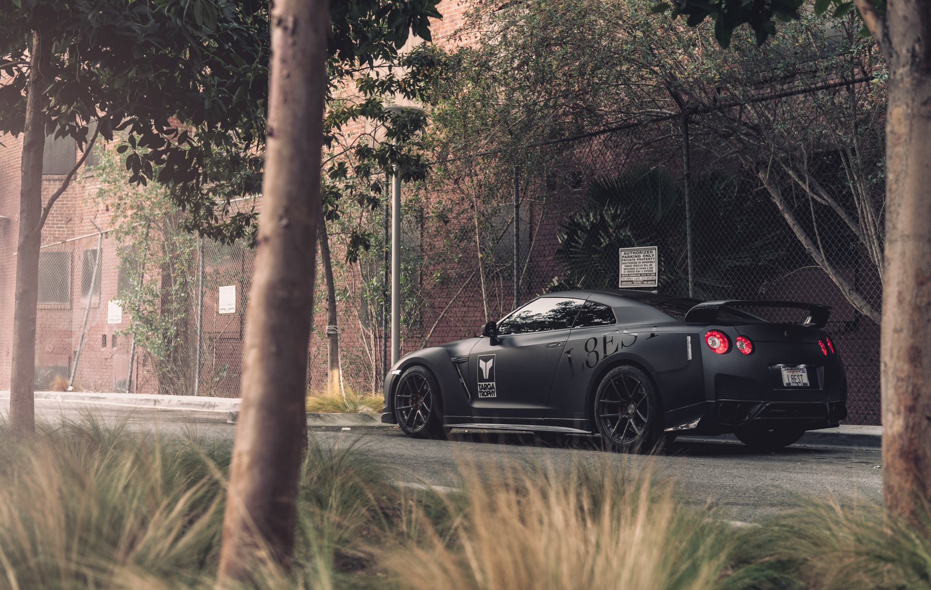 nissan gt-r black nissan matte