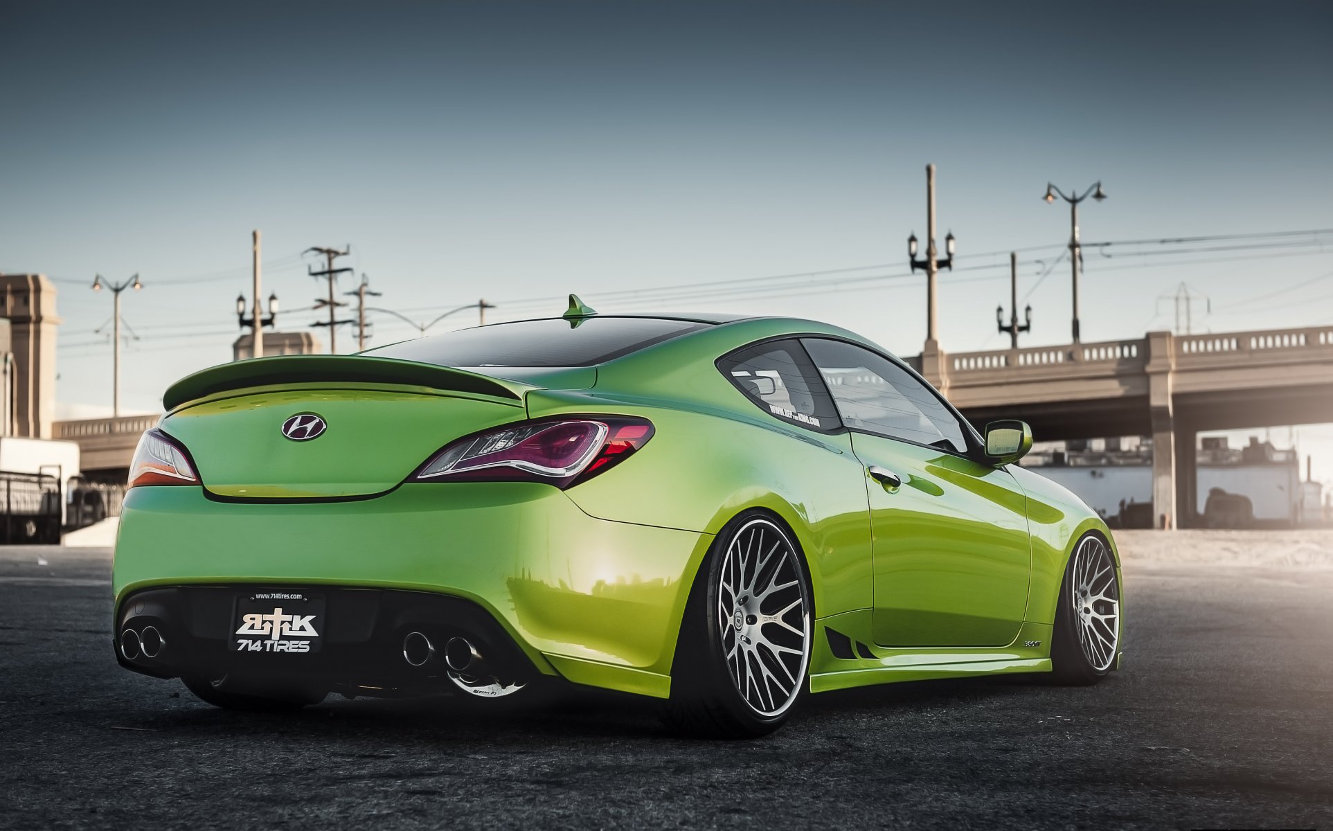hyundai genesis position tuning green hyundai coupe genesi