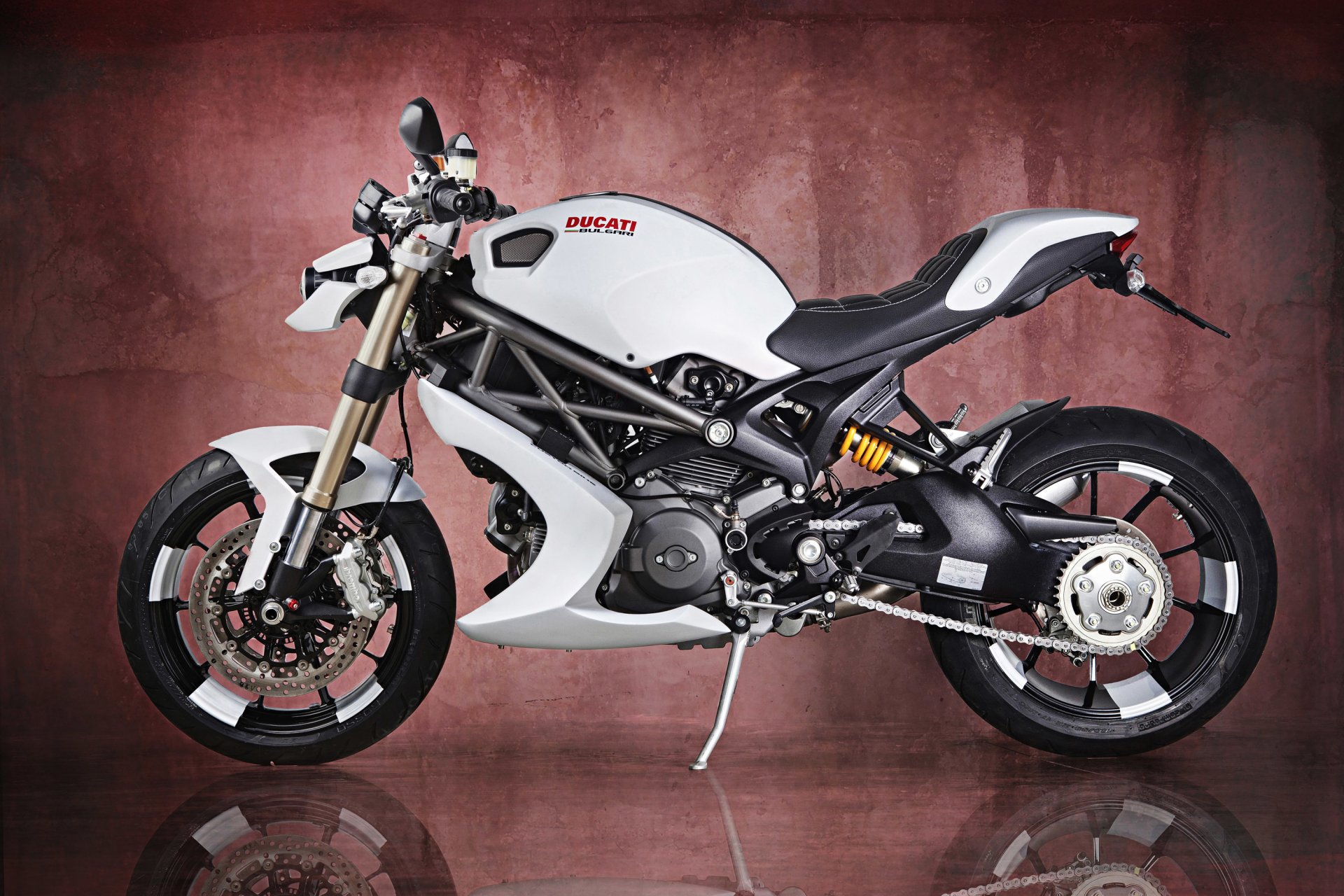 ducati monster 1100 evo vilner design bike white