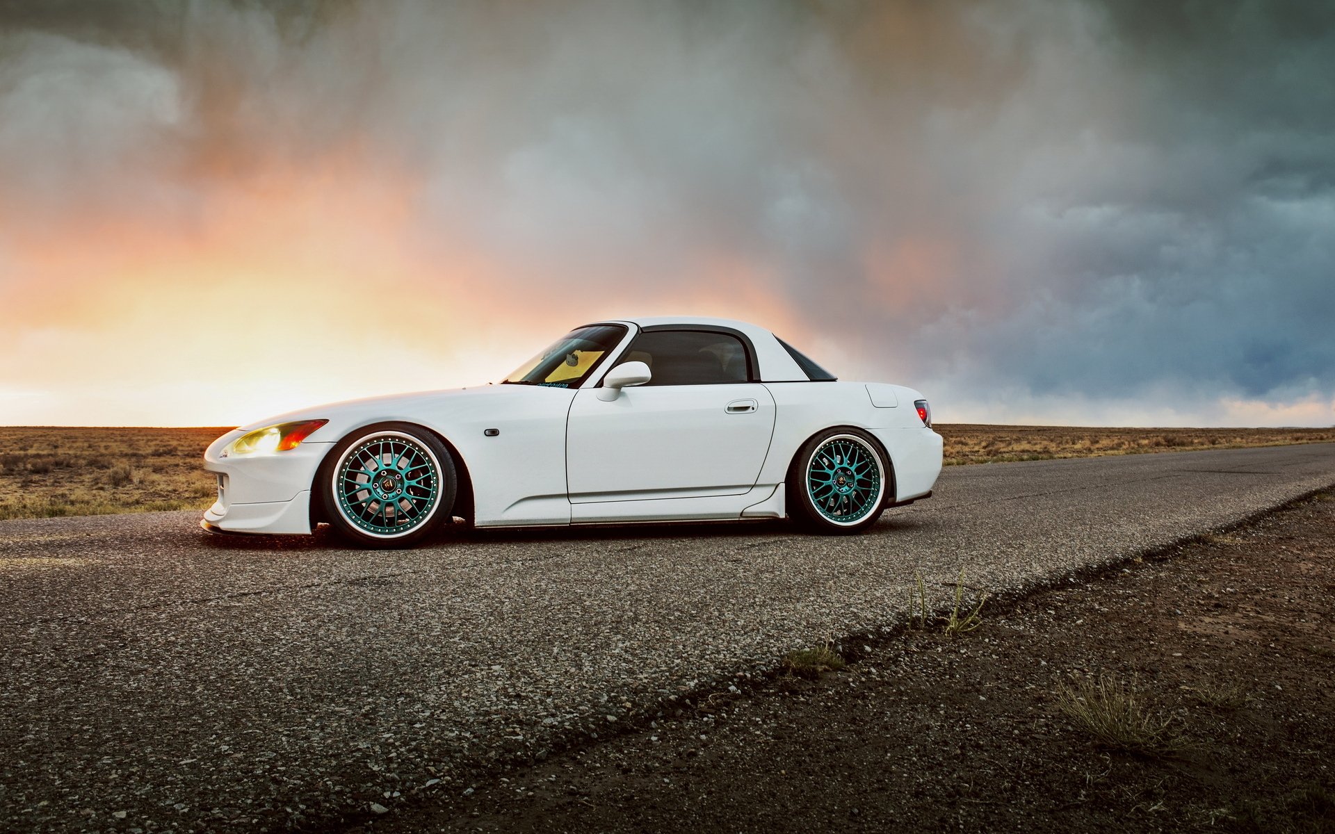 honda s2000 car road lunchbox photowork