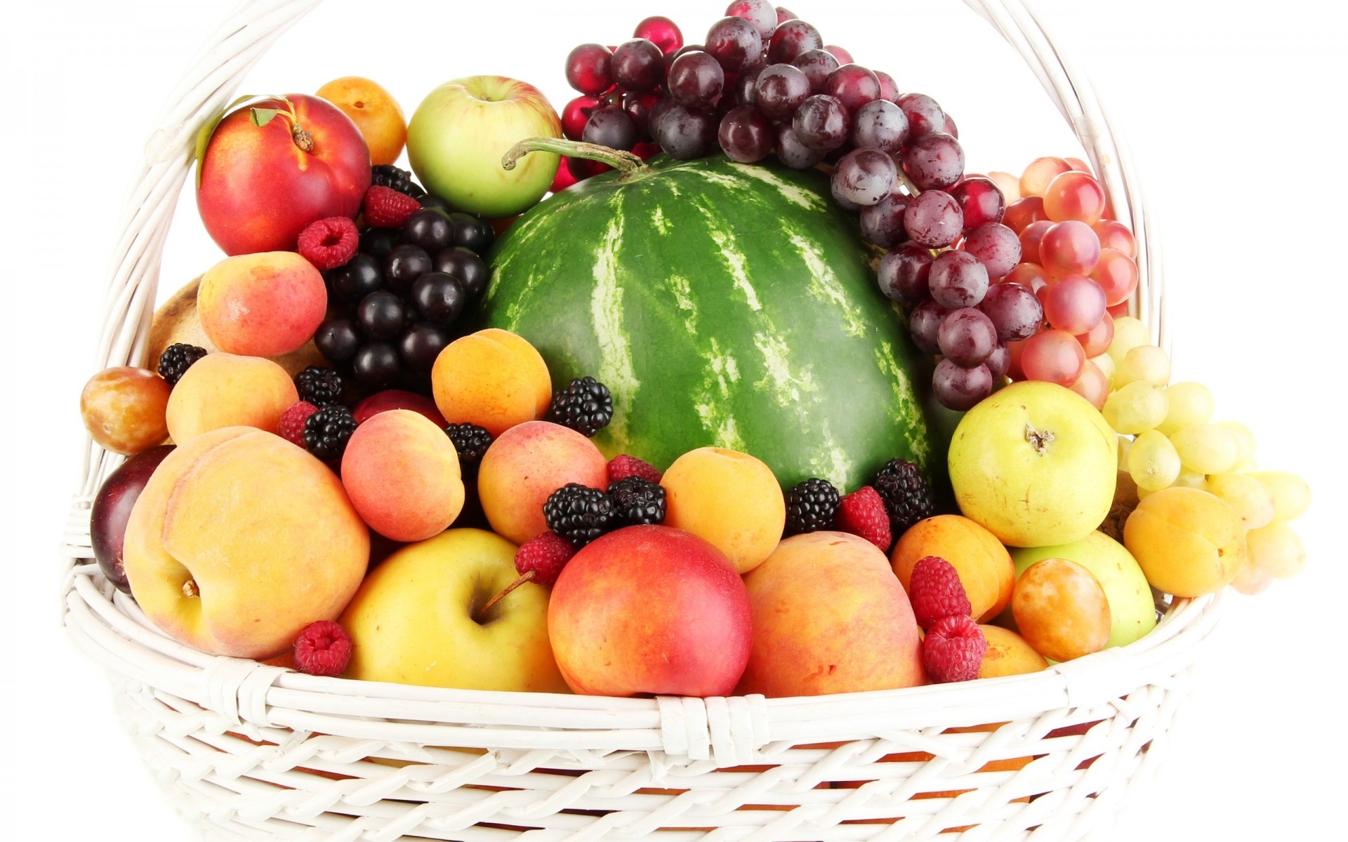 watermelon fruits berries apples shopping peache