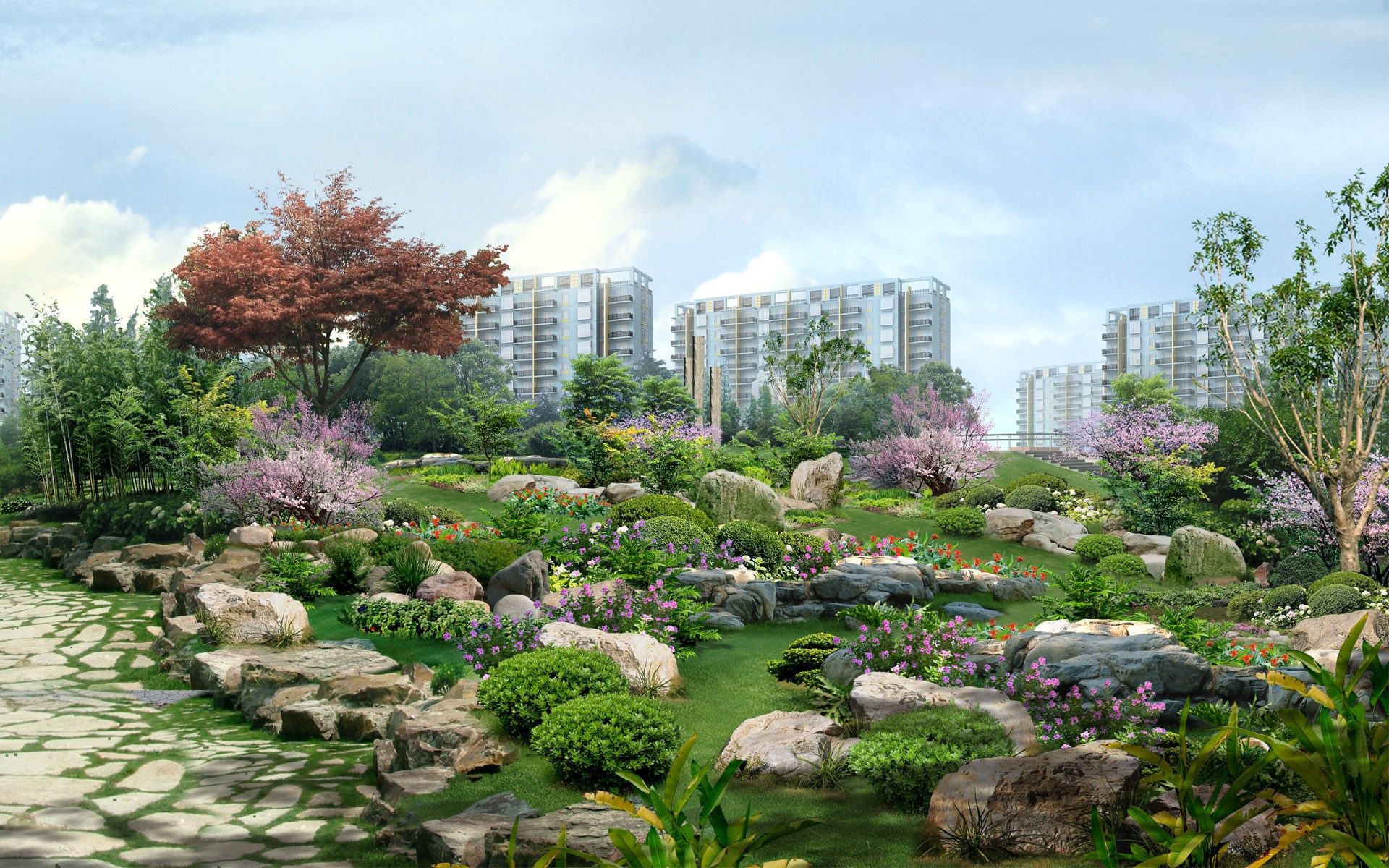 park supplies track town