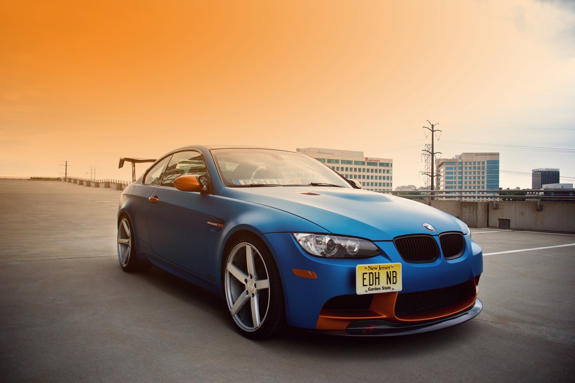 bmw e92 m3 tuning blue