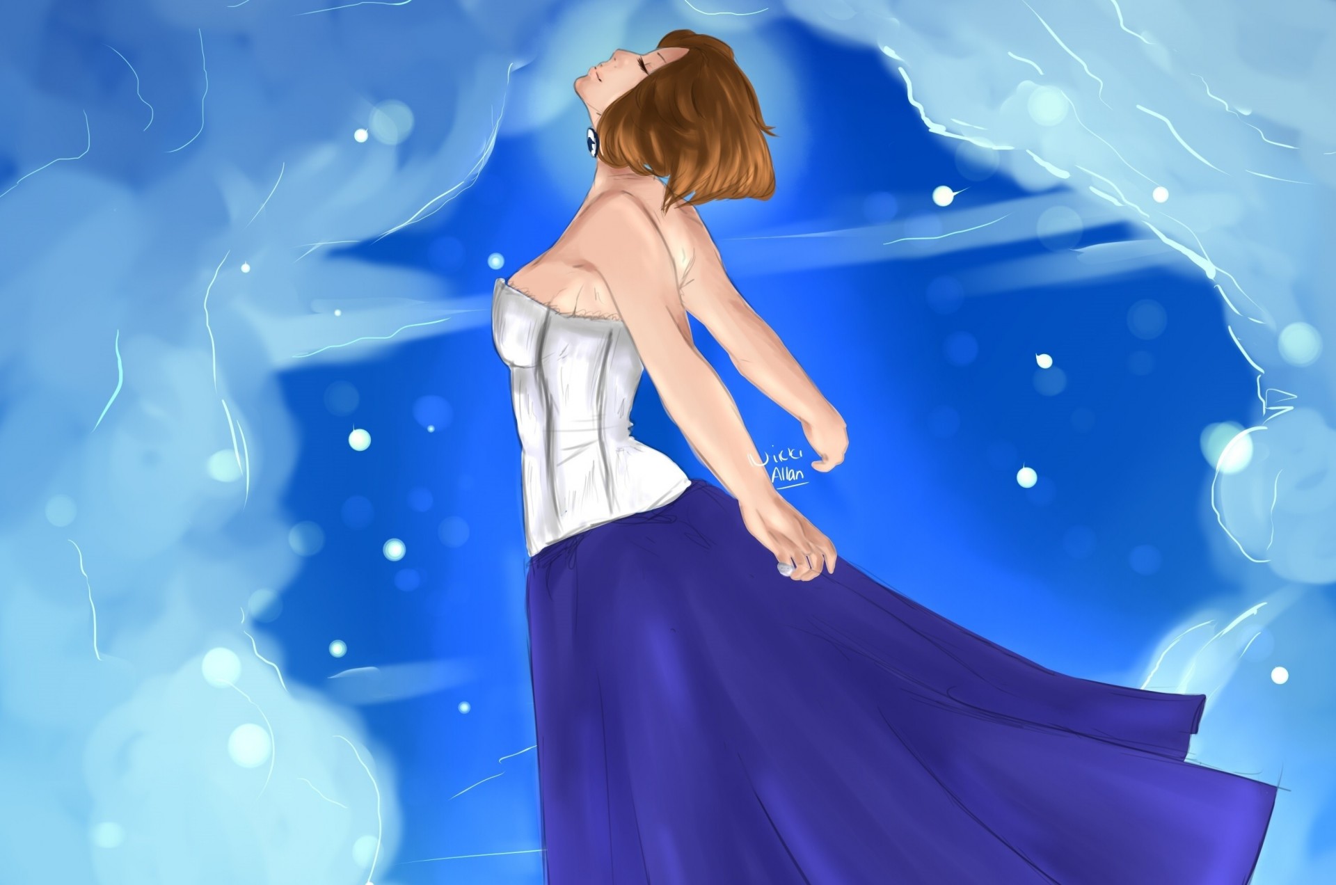 bioshock girl game view