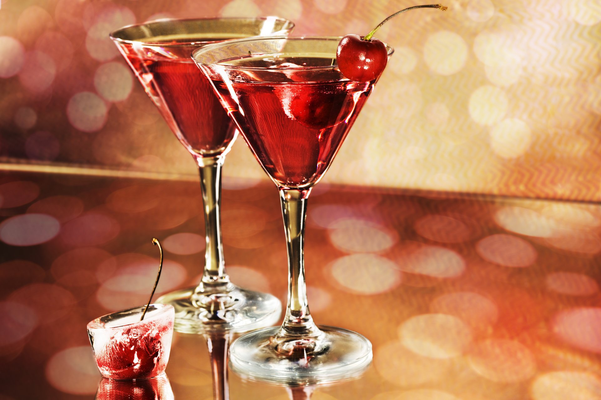 glasses martini holiday