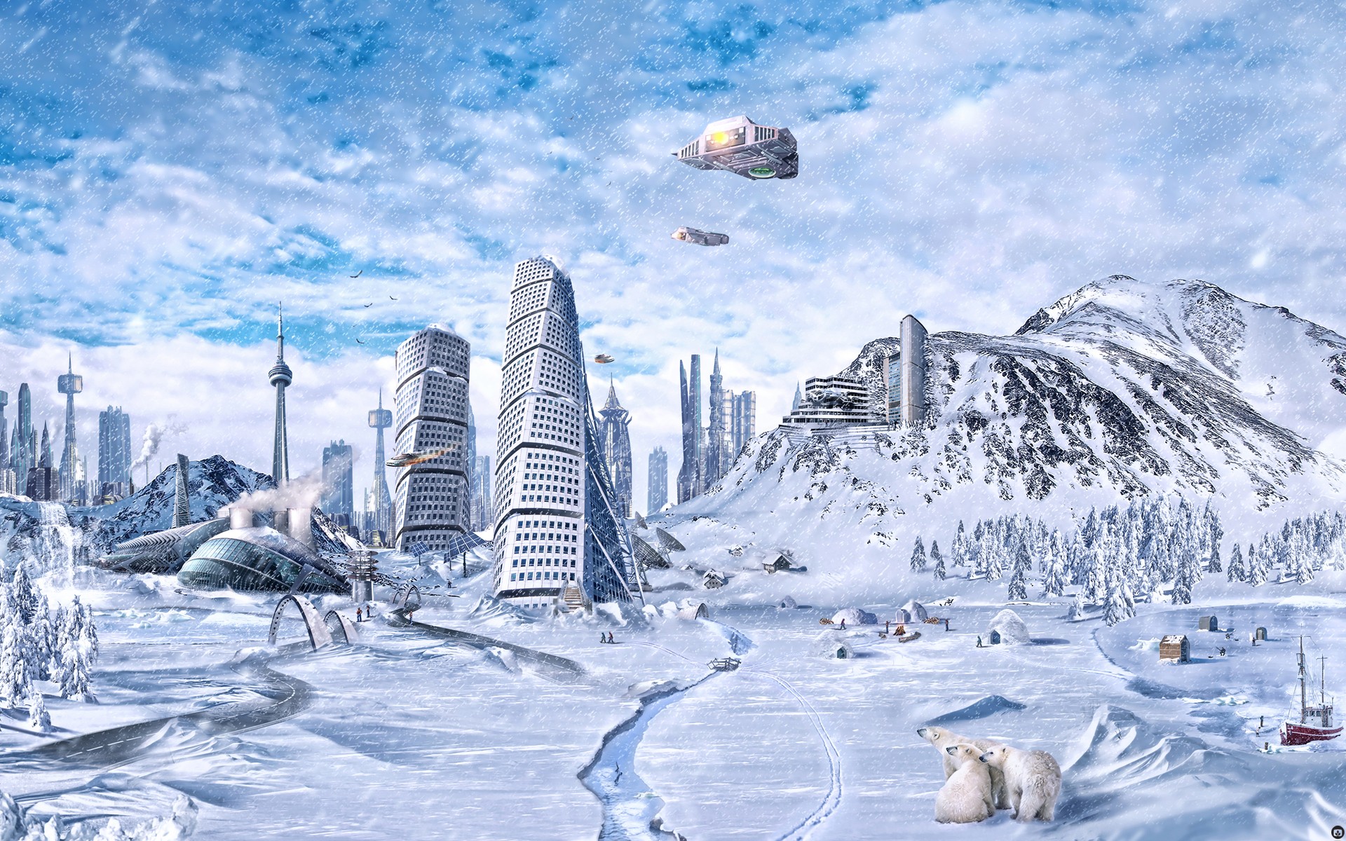 end of the world next town