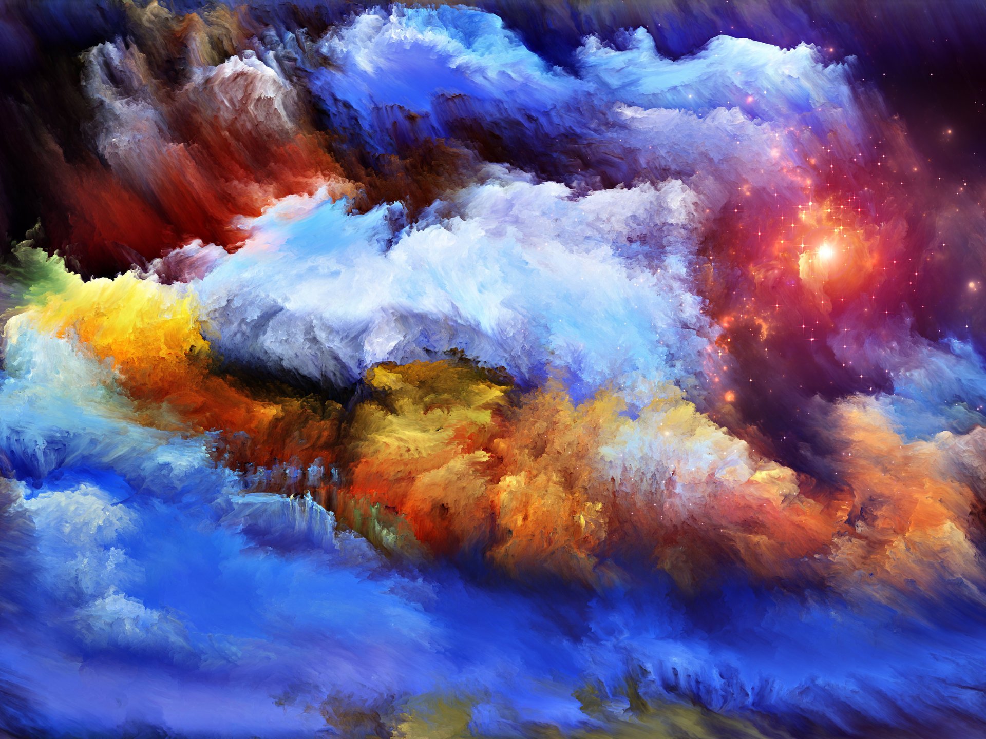 paint spots brightness light smoke