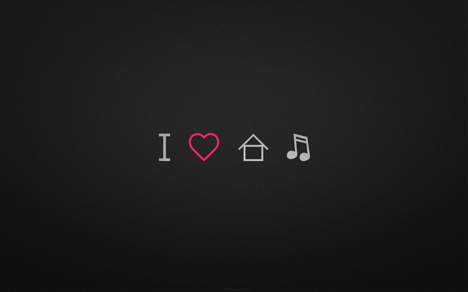 i love house music