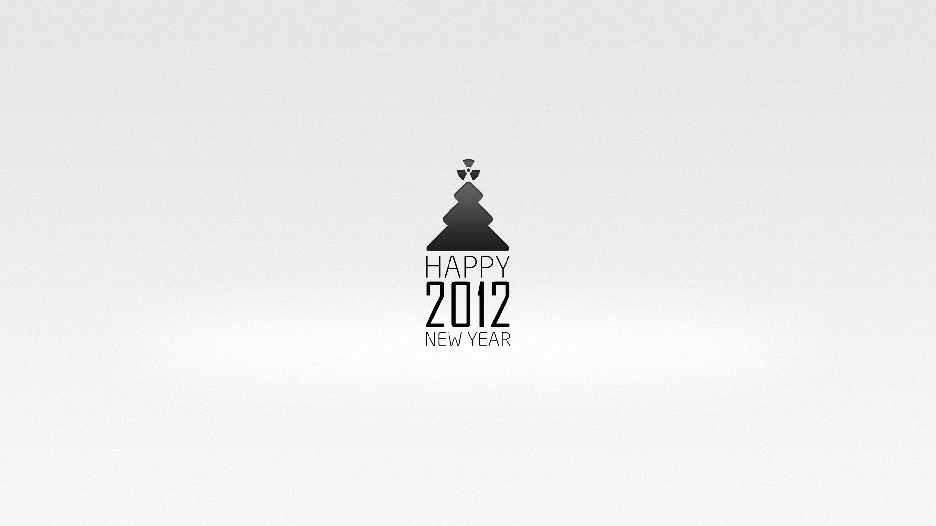 new year 2012 holiday minimalism