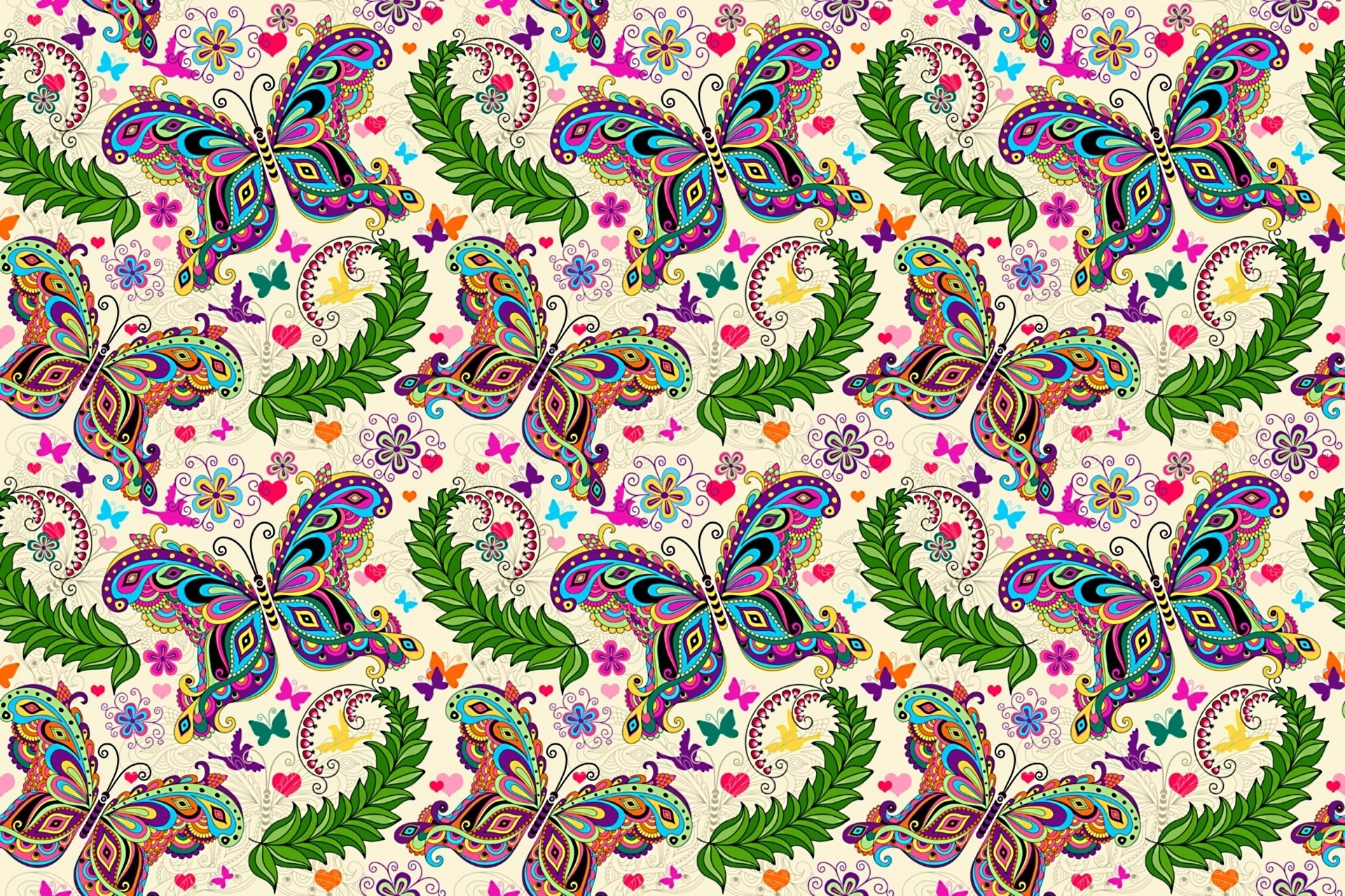 butterfly wings pattern