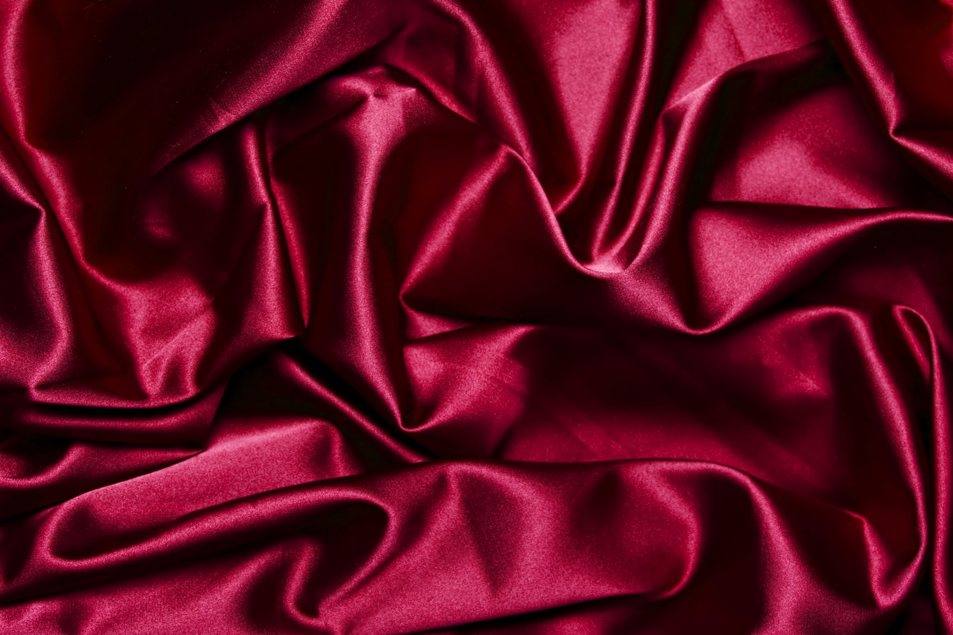 ilk cloth satin burgundy magenta texture
