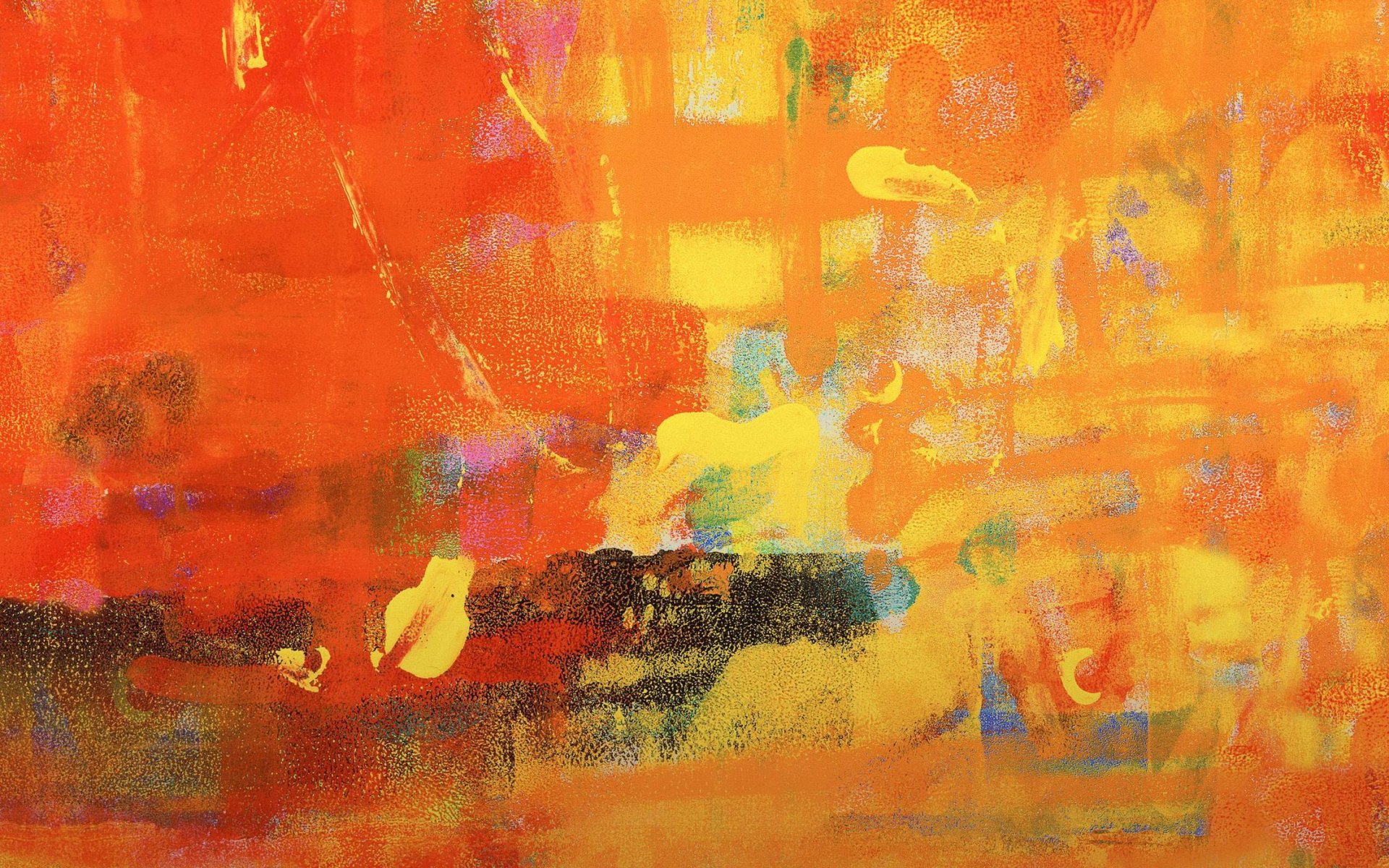 art orange painting texture osx retina