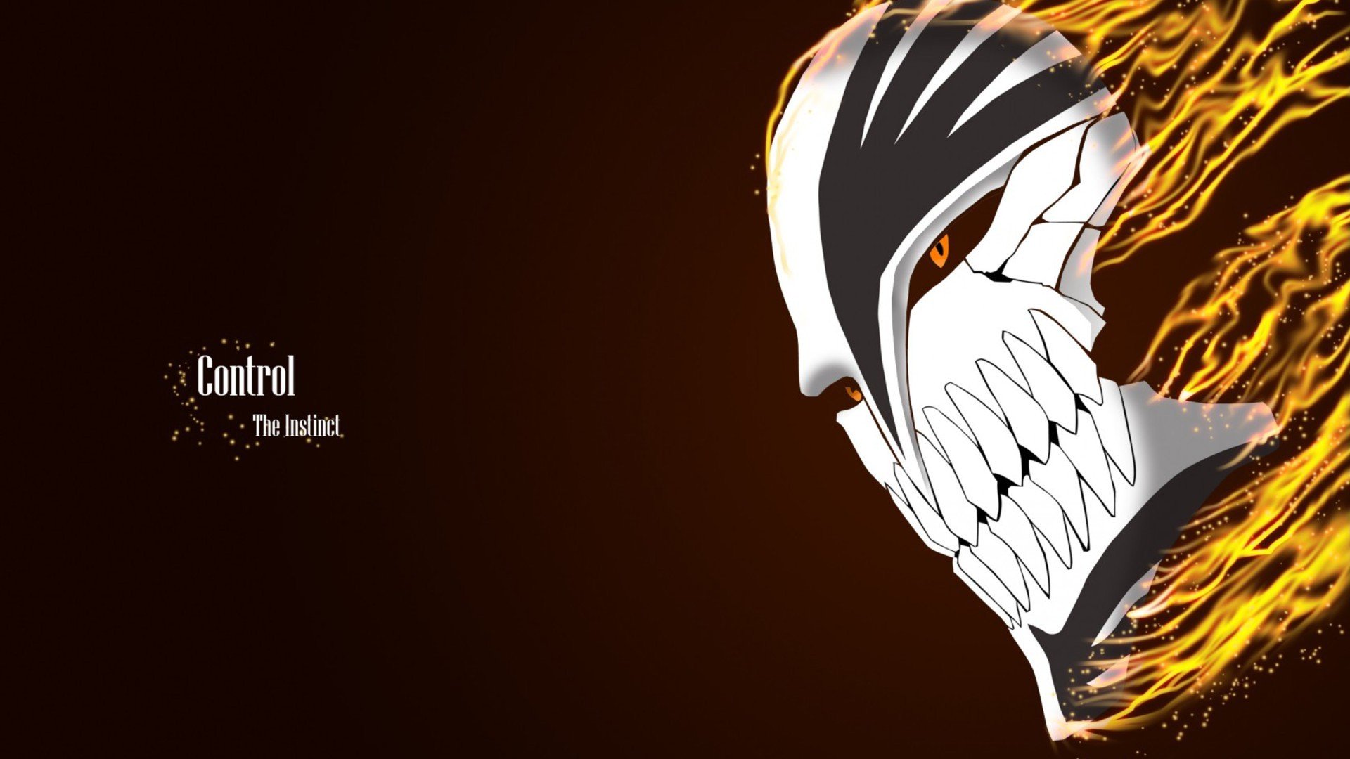 anime bleach mask ichigo fire bleach hollow mask control the instinct