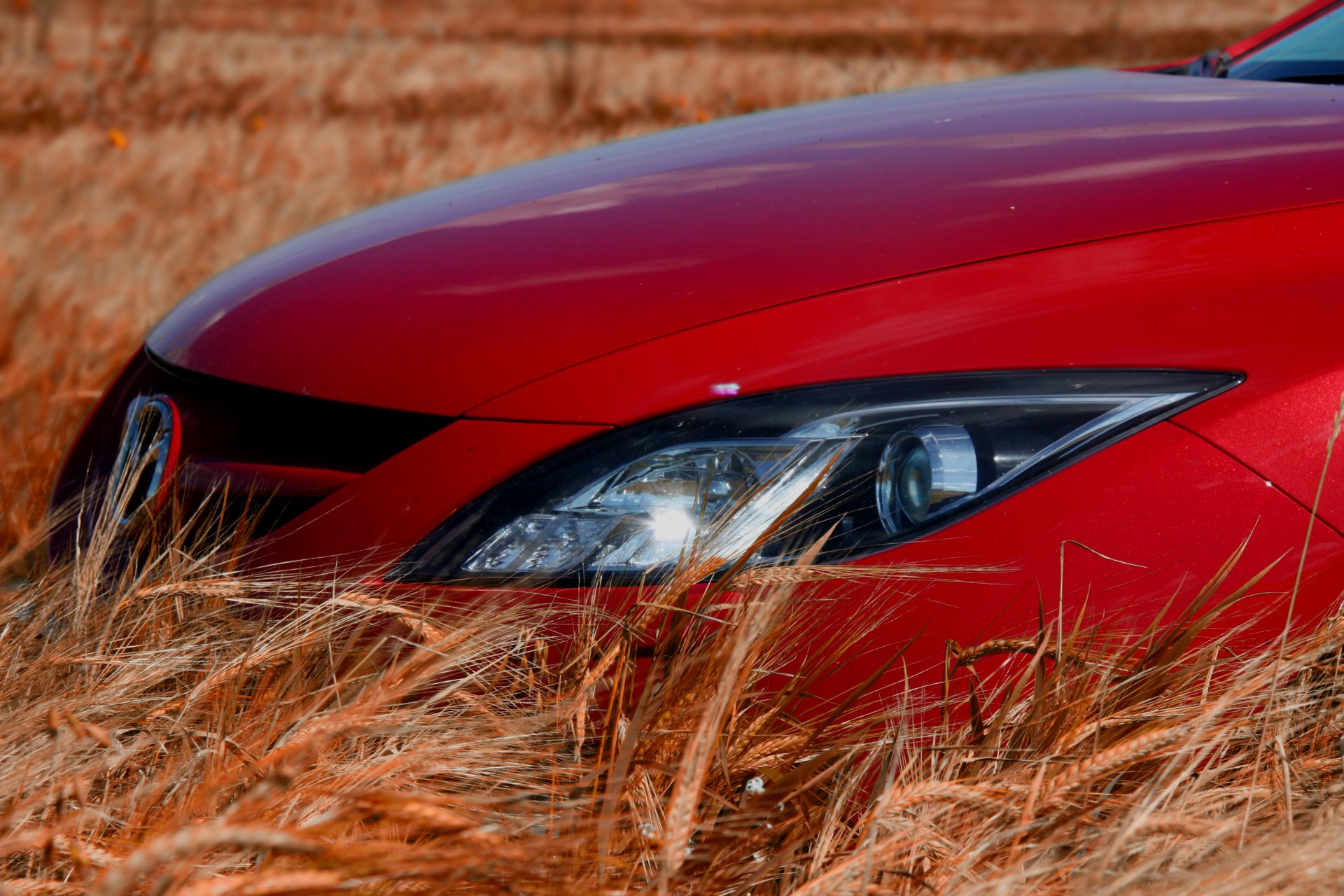 mazda 6 ears light red