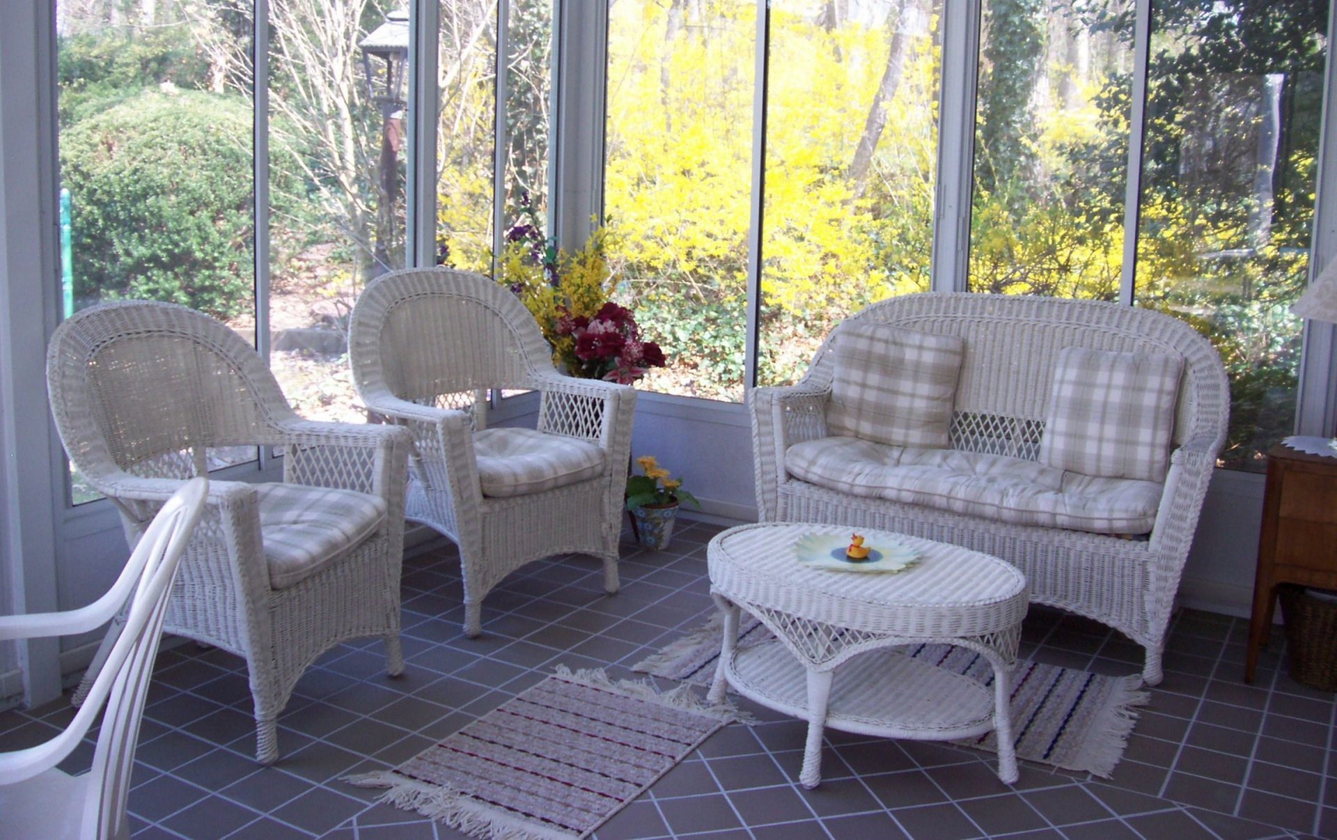 interior style design house villa verandah living space