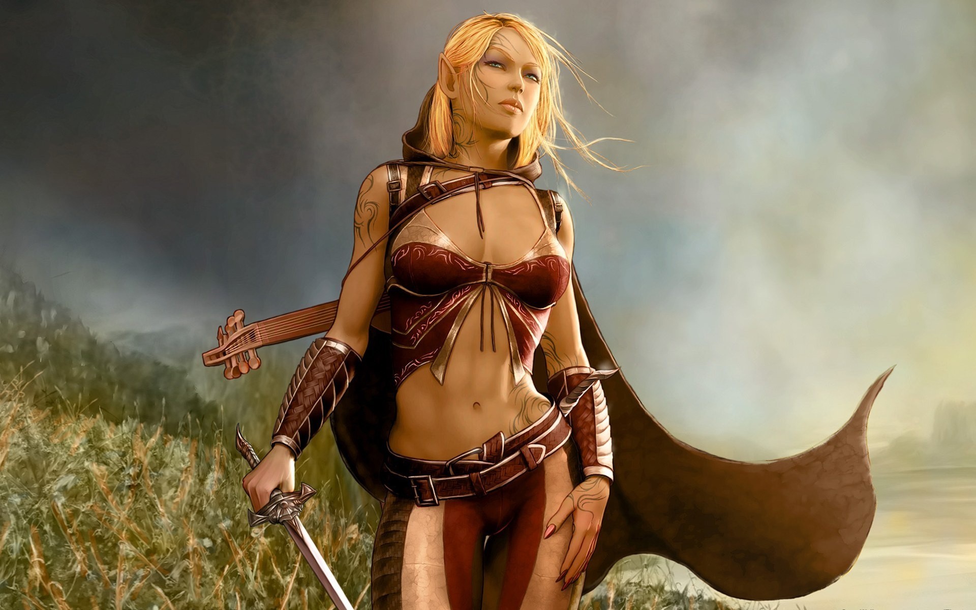 fantasy fighter sword