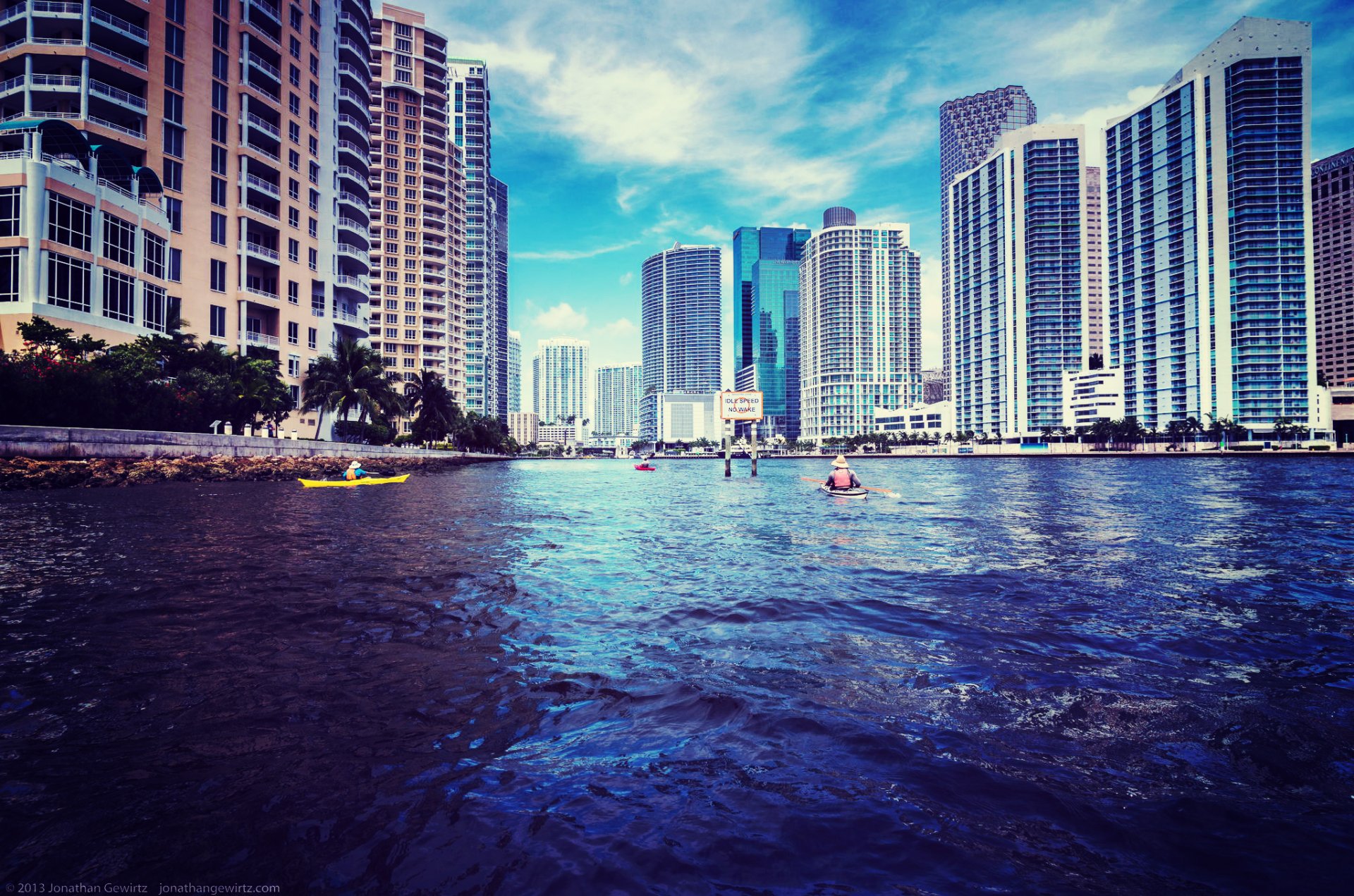 miami florida water high-rise buildings house building