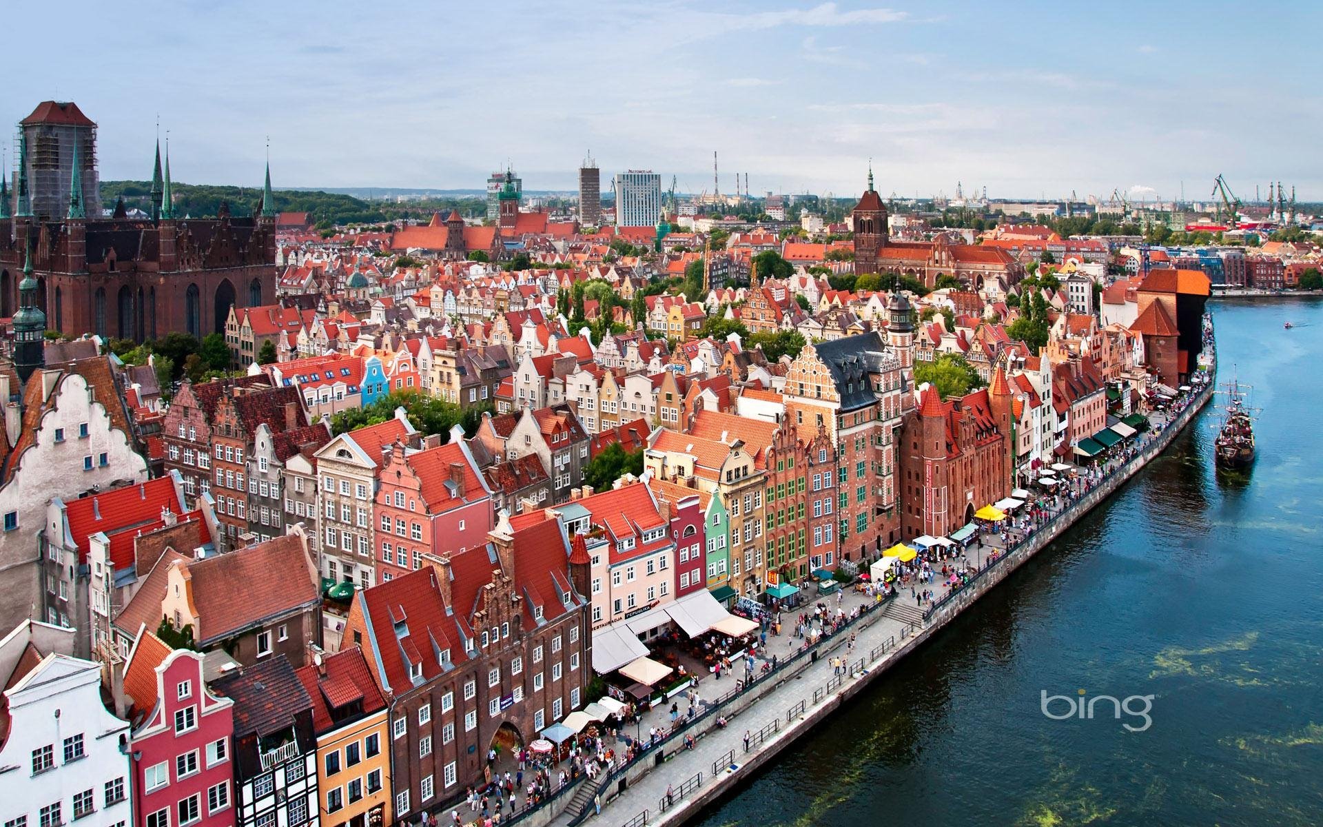 embankment house europe river channel water cathedral ship sky landscape