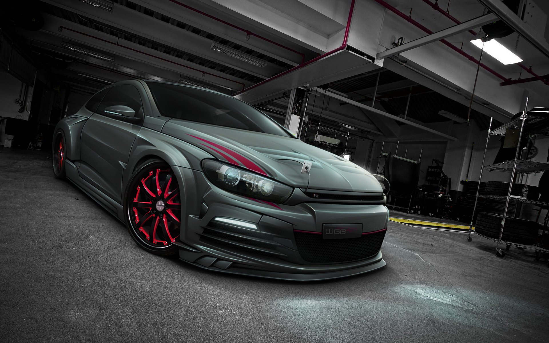 tuning photoshop sirocco volkswagen