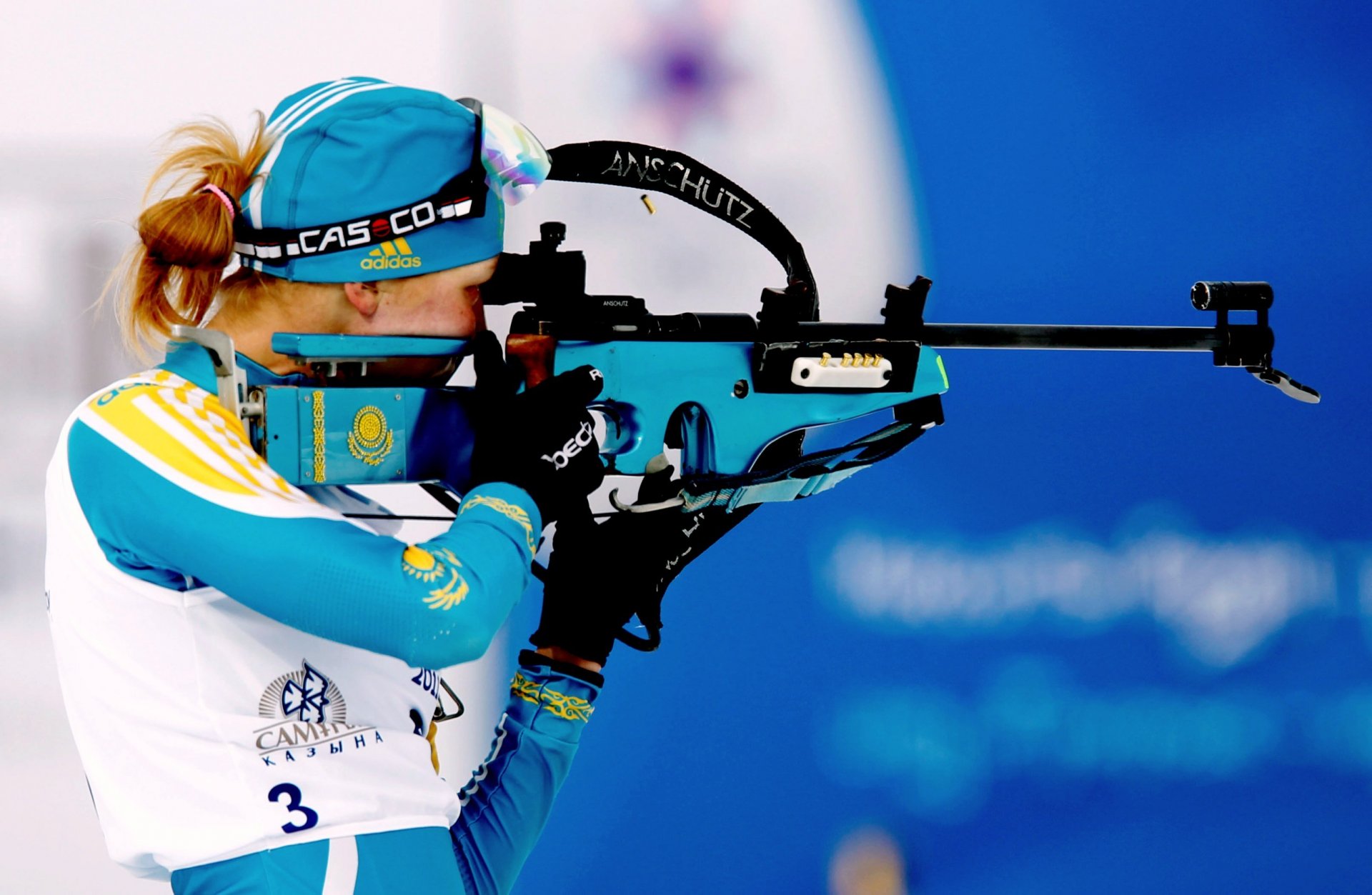 biathlon hrustaleva almaty kazakhstan 7-th asian winter games 2011 asian game