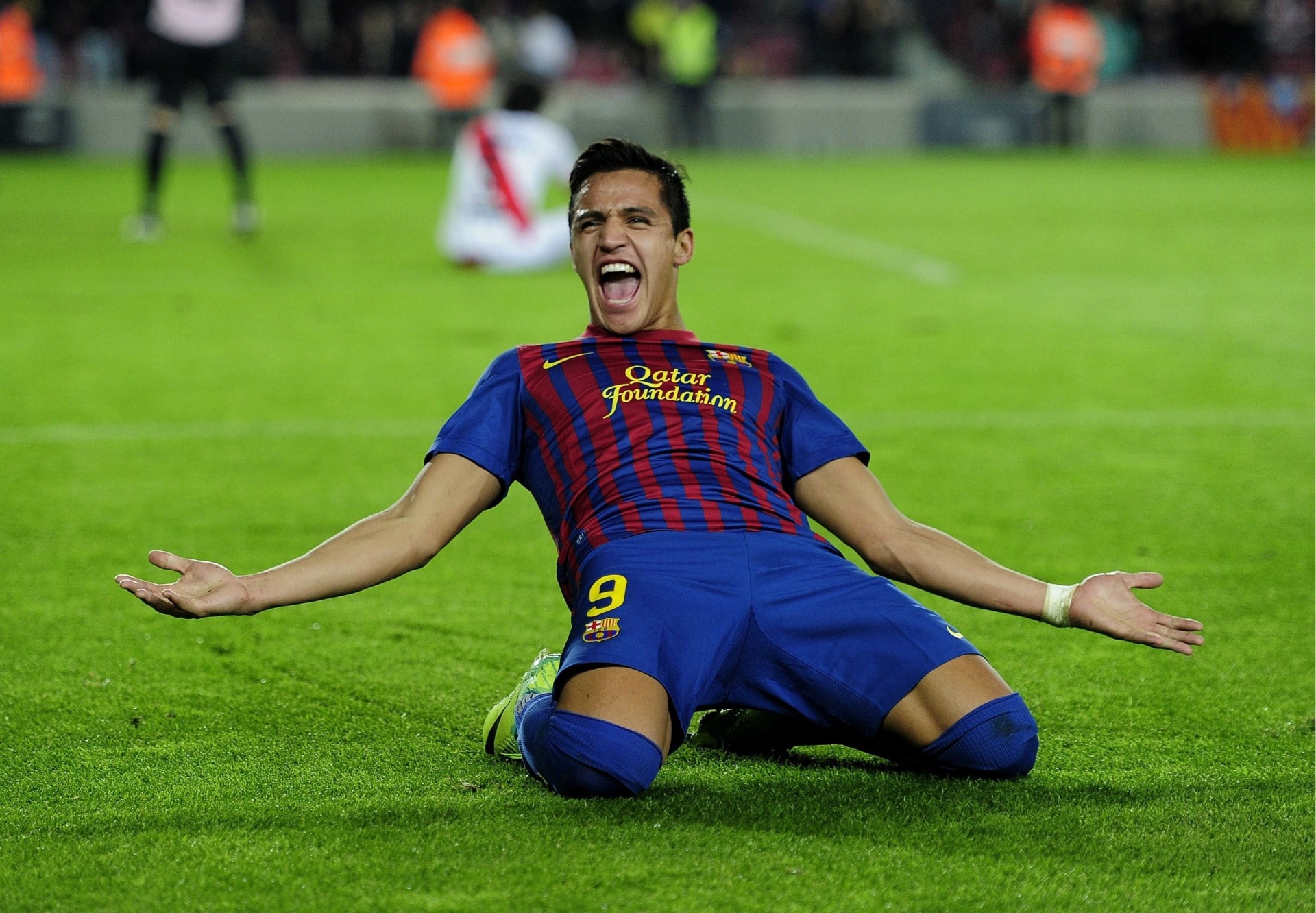 football barcelona sanches alexis sanchez