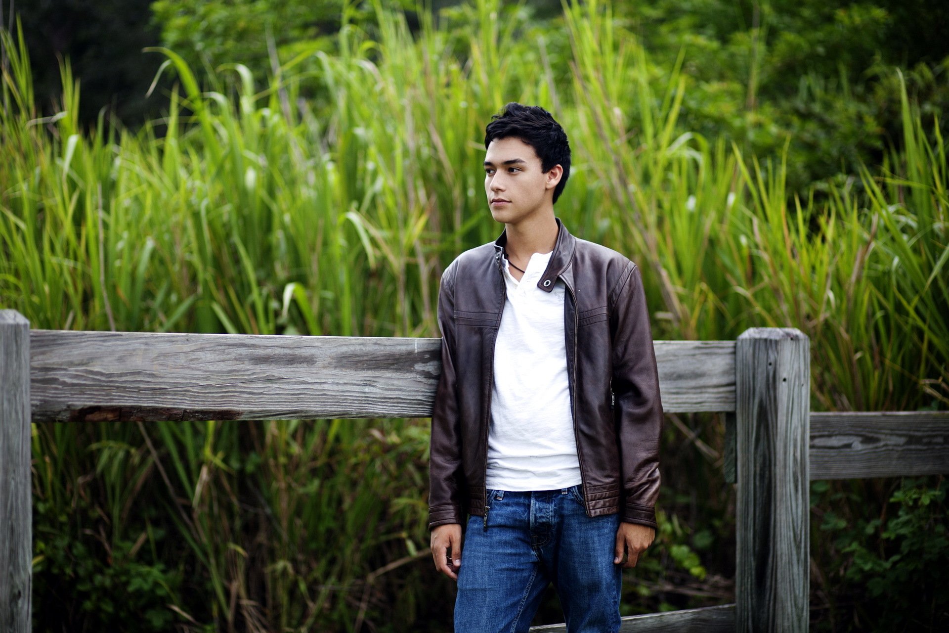 guy nature background