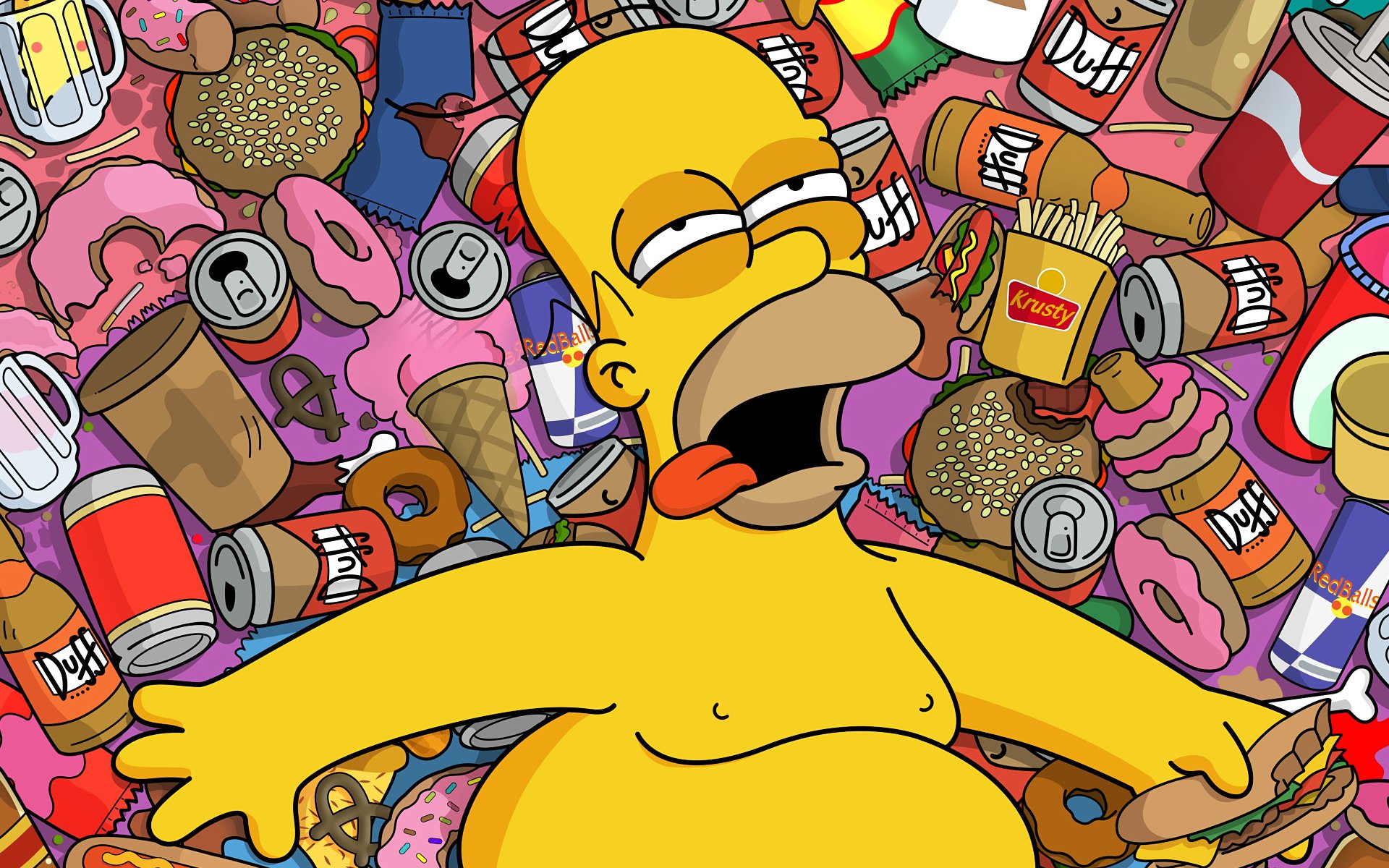 cartoon the simpsons food homer beer