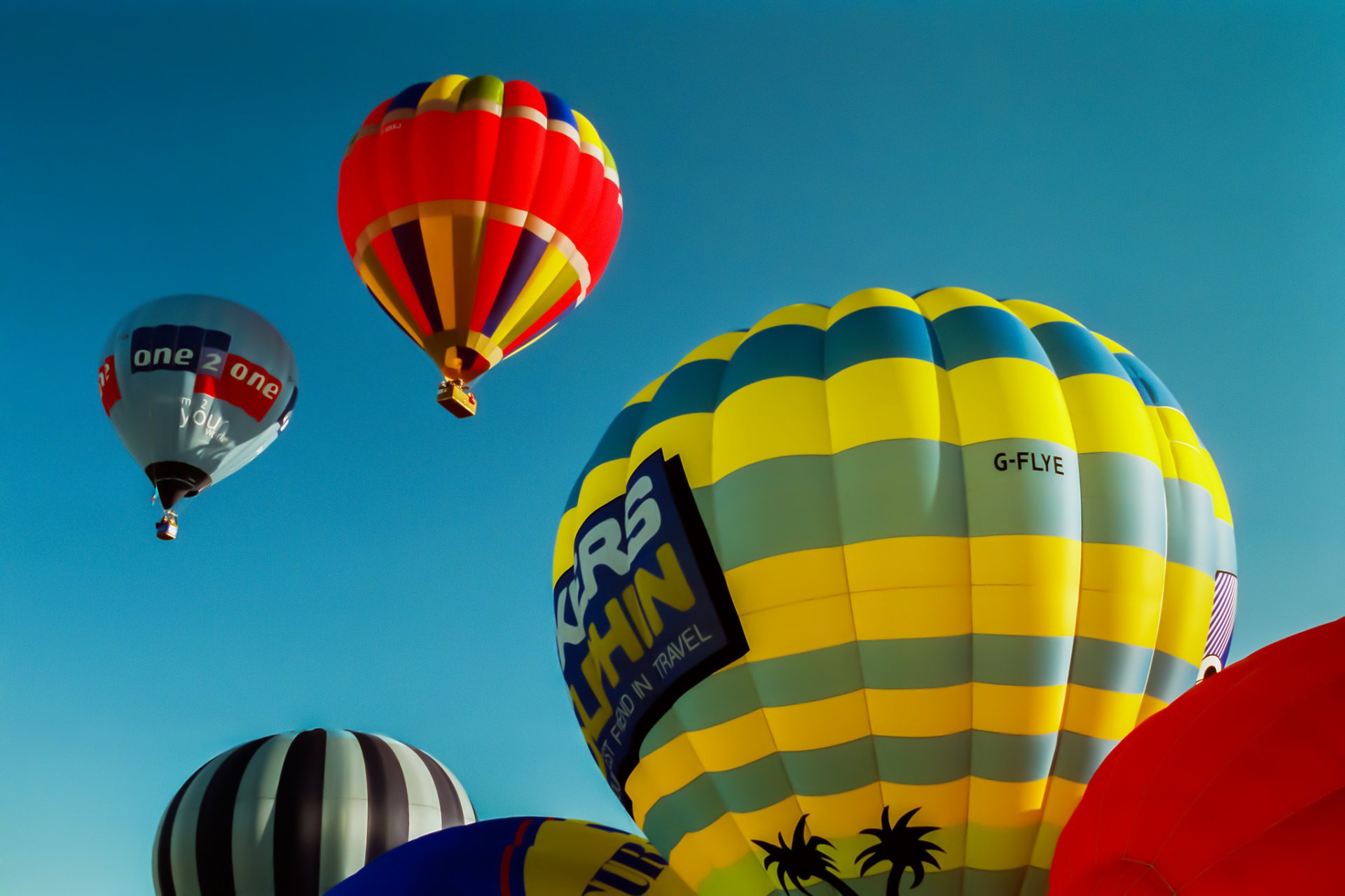 balloons sky