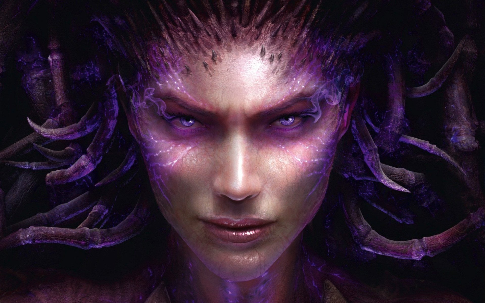 tarcraft sarah kerrigan face view