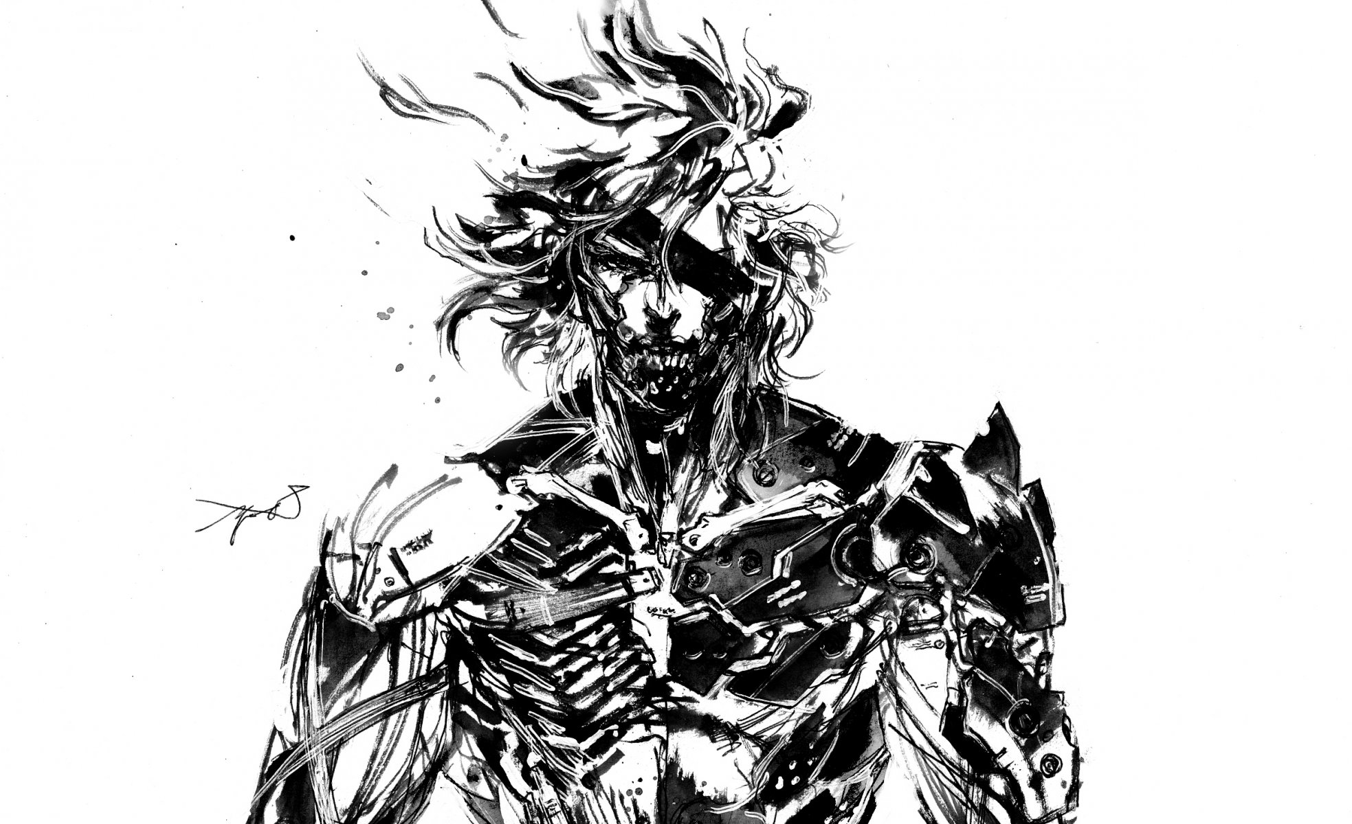 metal gear rising: revengeance ninja cyborg raiden armour konami platinum games kojima productions neogaf picture