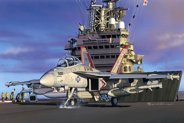 Boeing EA-18 electronic warfare
